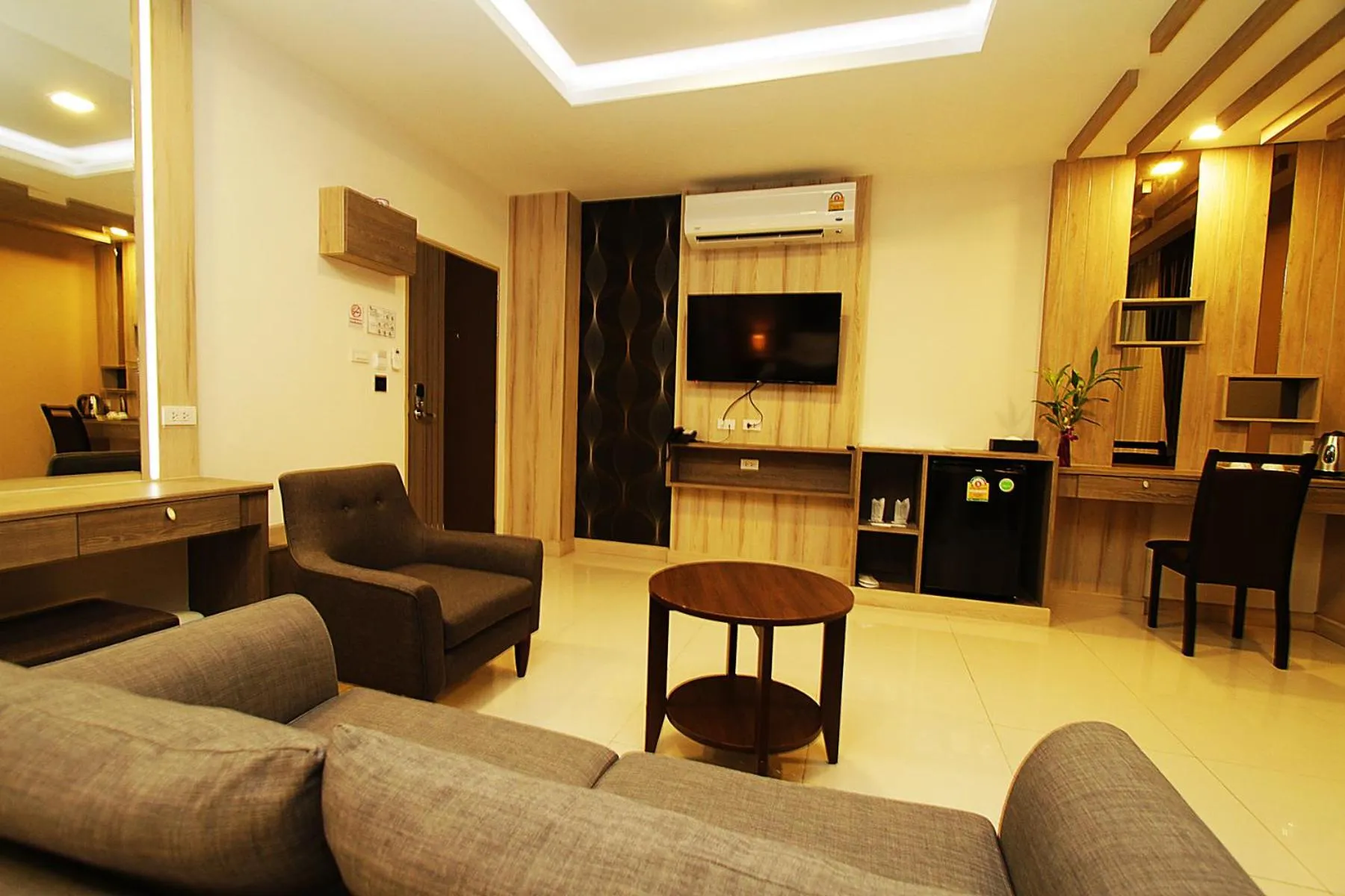 Living room in The Contrast i Hotel