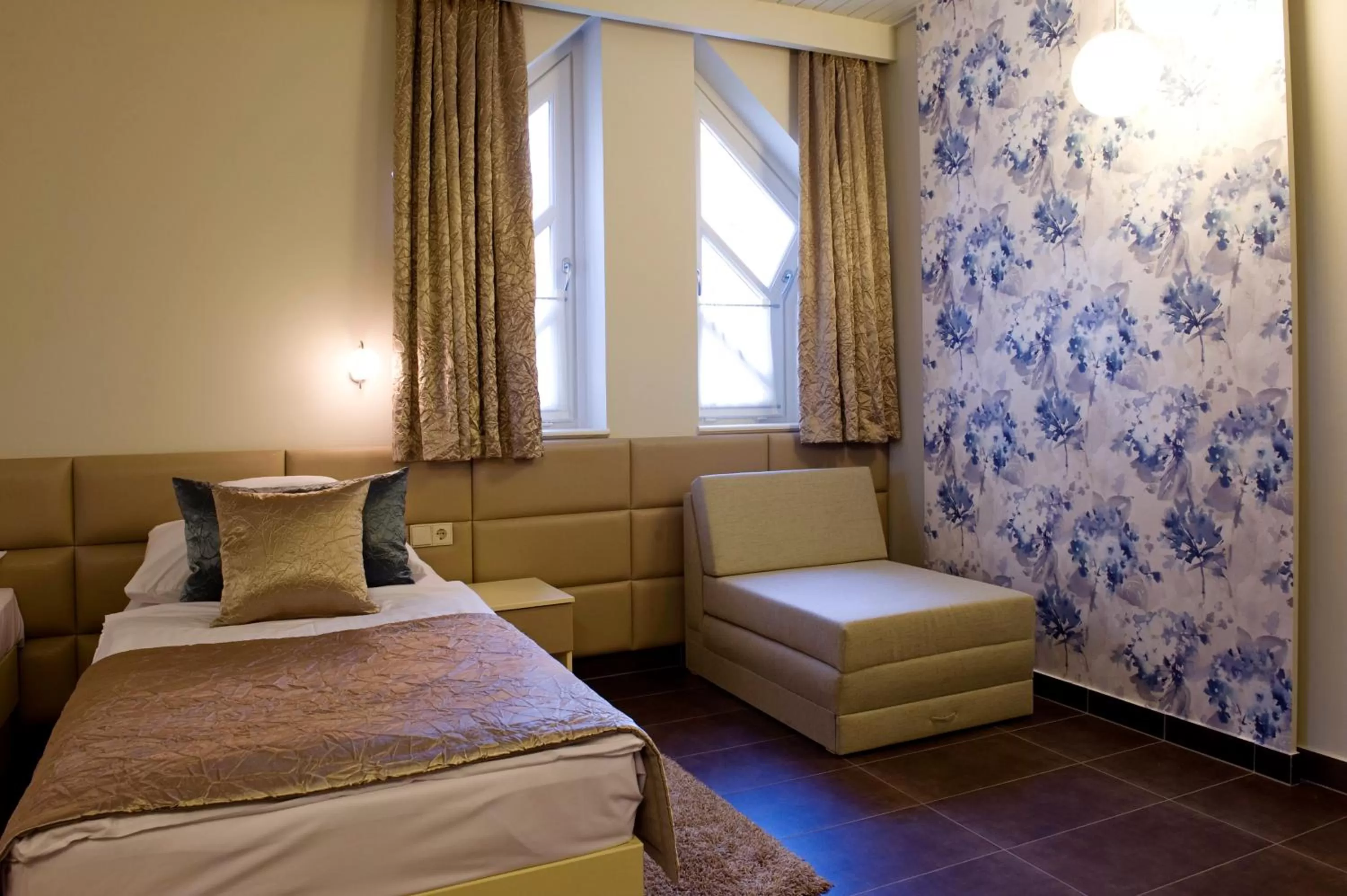 Bed in Varga Tanya Hotel