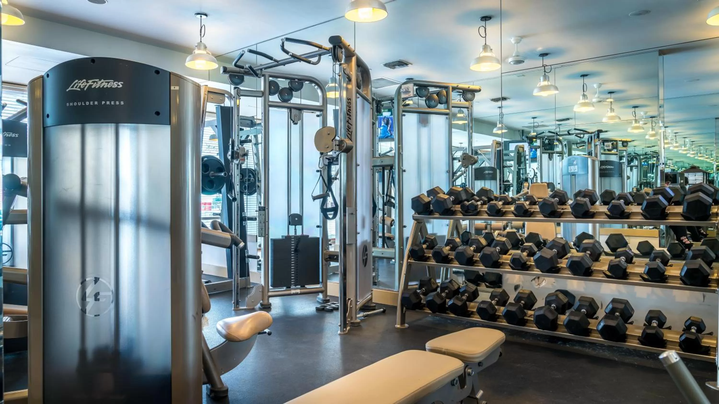 Fitness centre/facilities in OYO Hotel and Casino Las Vegas