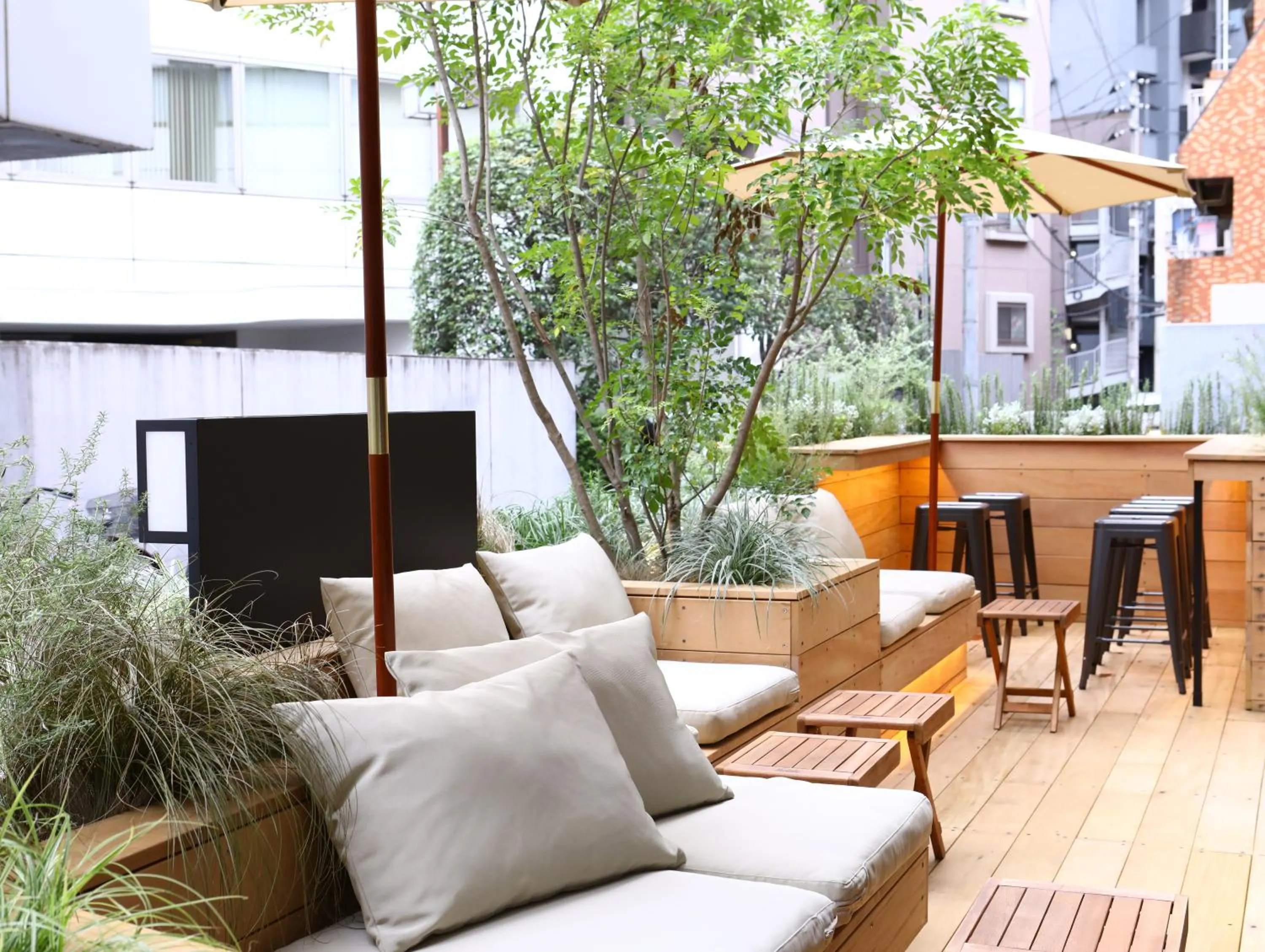 Balcony/Terrace in Hotel Wing International Korakuen