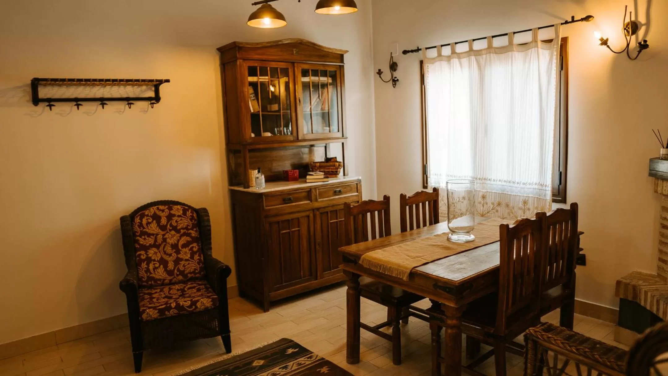 Living room in Hospedería Ballesteros