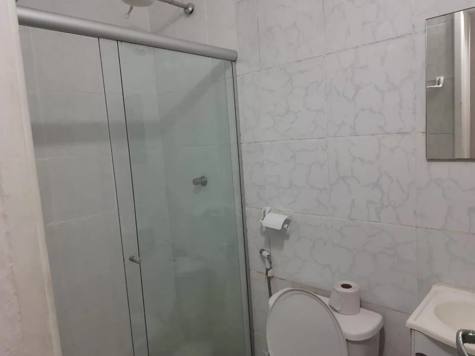 Bathroom in Pousada Corais da Barra