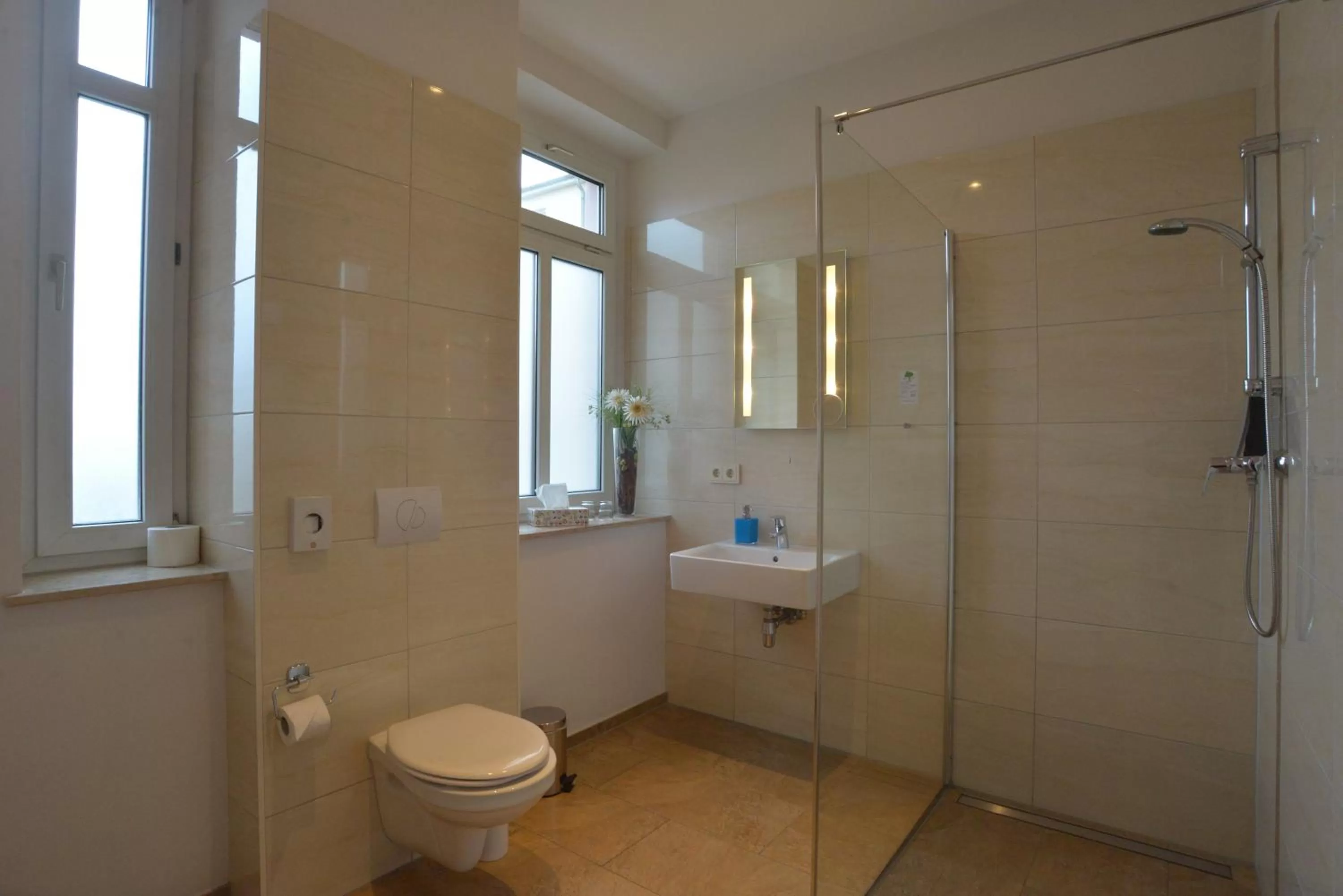 Bathroom in Hotel via City Leipzig Mitte