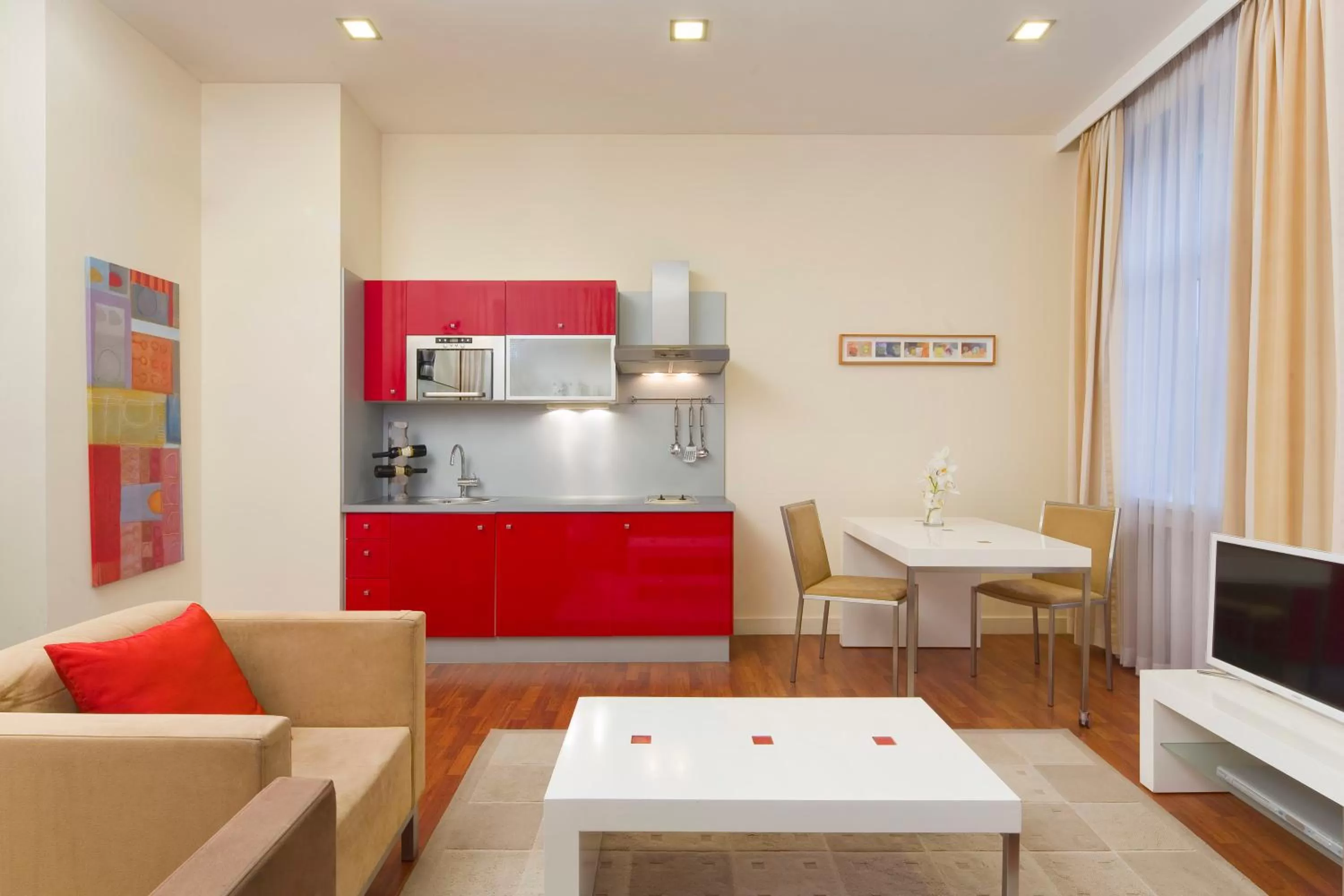 Kitchen or kitchenette in Mamaison Residence Sulekova Bratislava