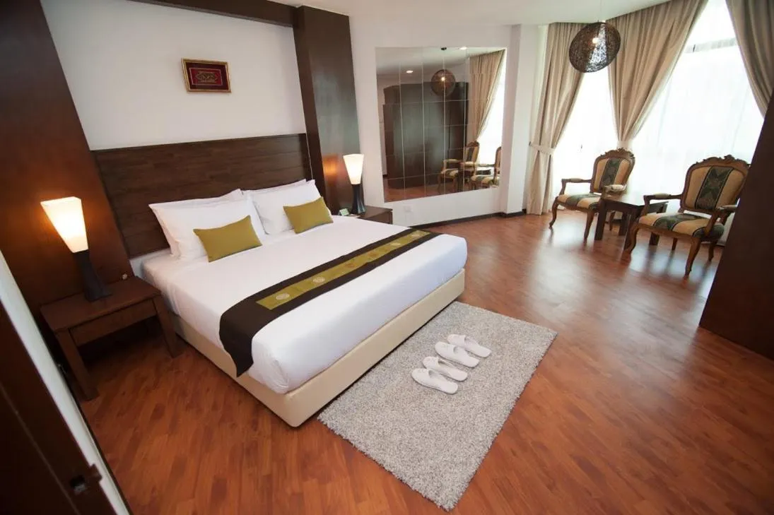 Bed in Samsuria Beach Resort & Residence