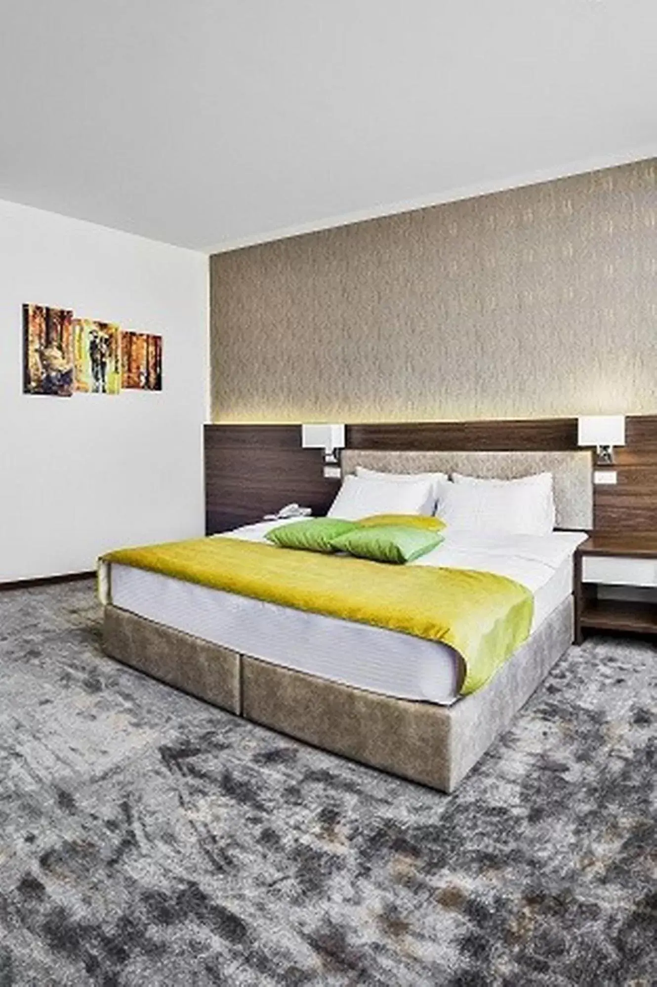 Bed in Hotel Marshal Garni Bed in Hotel Marshal Garni