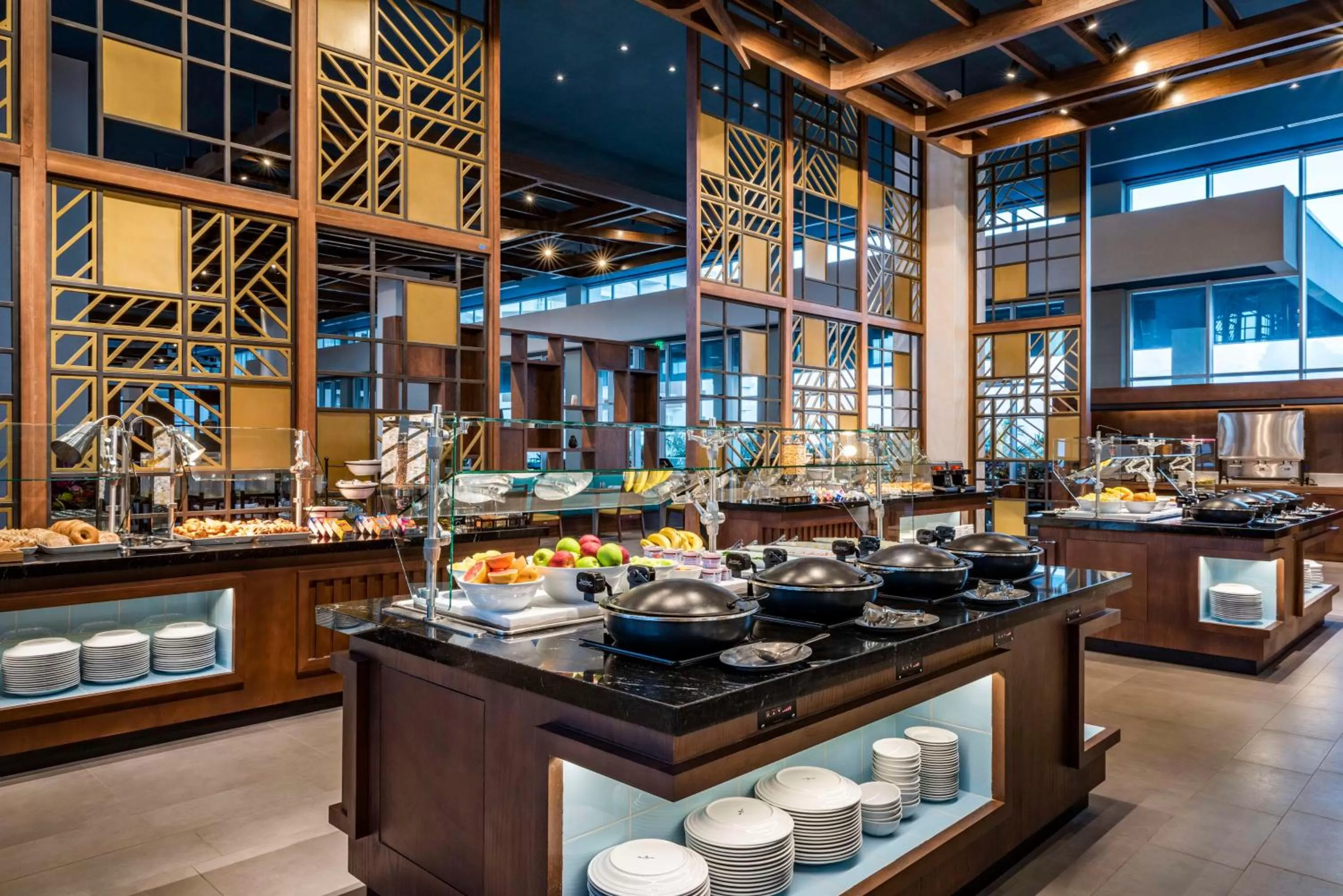 Breakfast in Embassy Suites By Hilton Aruba Beach Resort