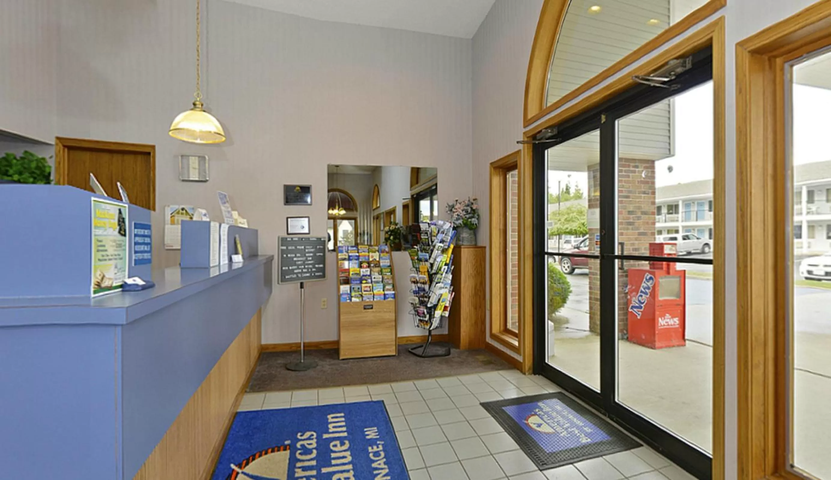 Lobby or reception in Americas Best Value Inn Saint Ignace