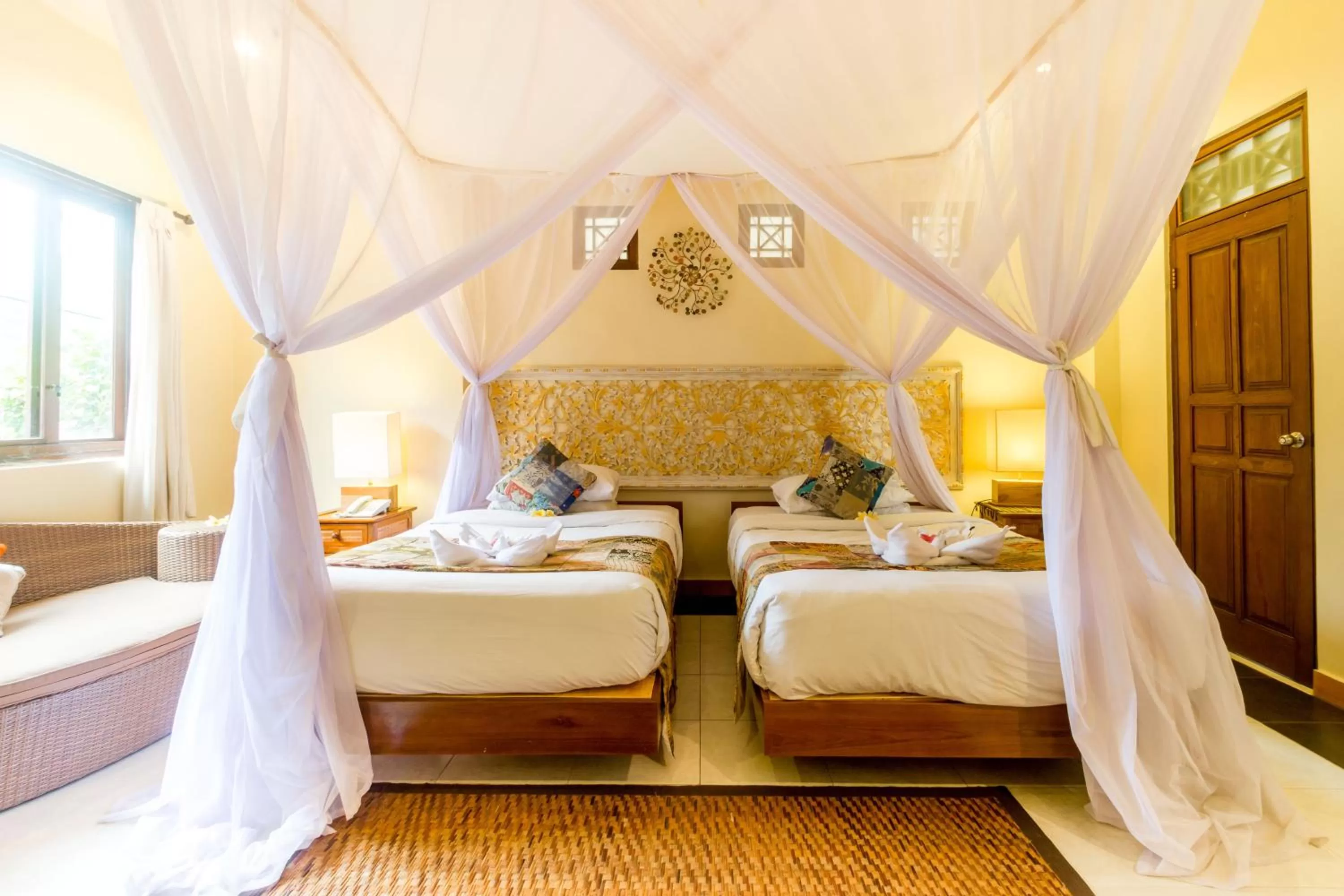 Bedroom, Bed in Ubud Aura Retreat