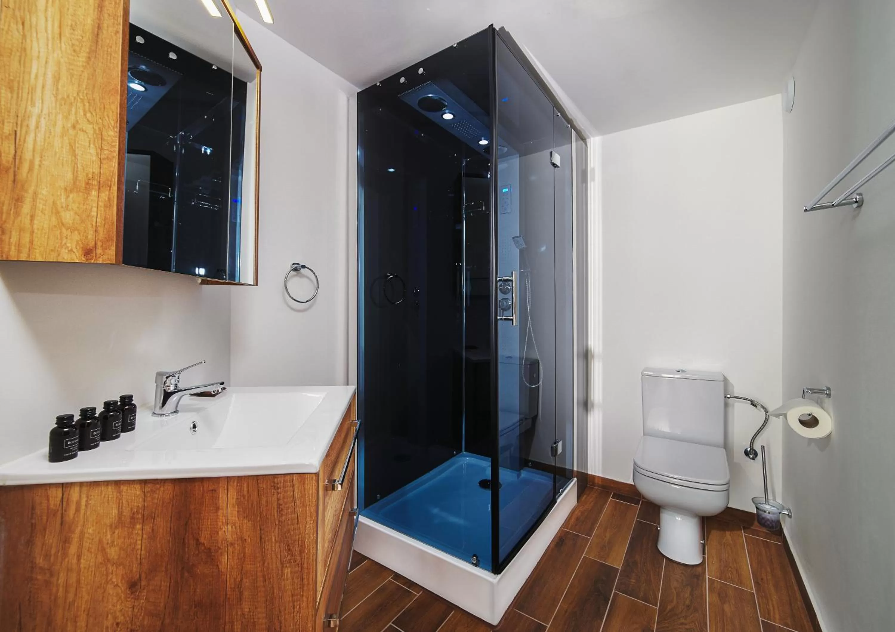 Bathroom in Hotel Dymník