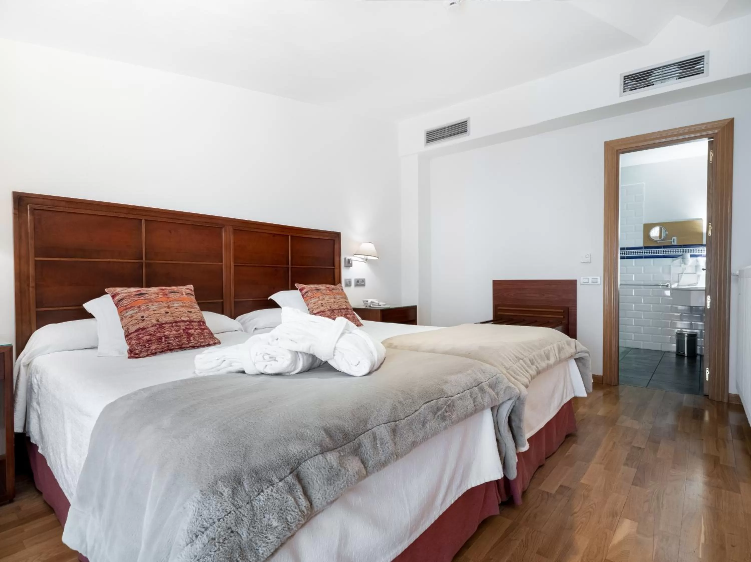 Decorative detail, Bed in Hotel Villa Virginia