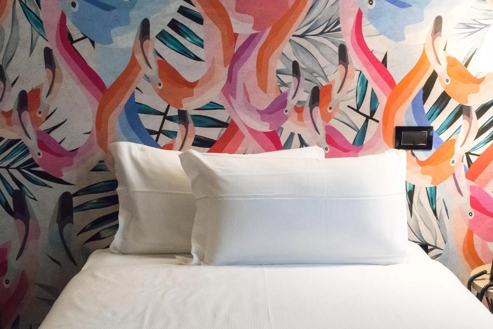 Bed in Hotel San Giovanni Roma