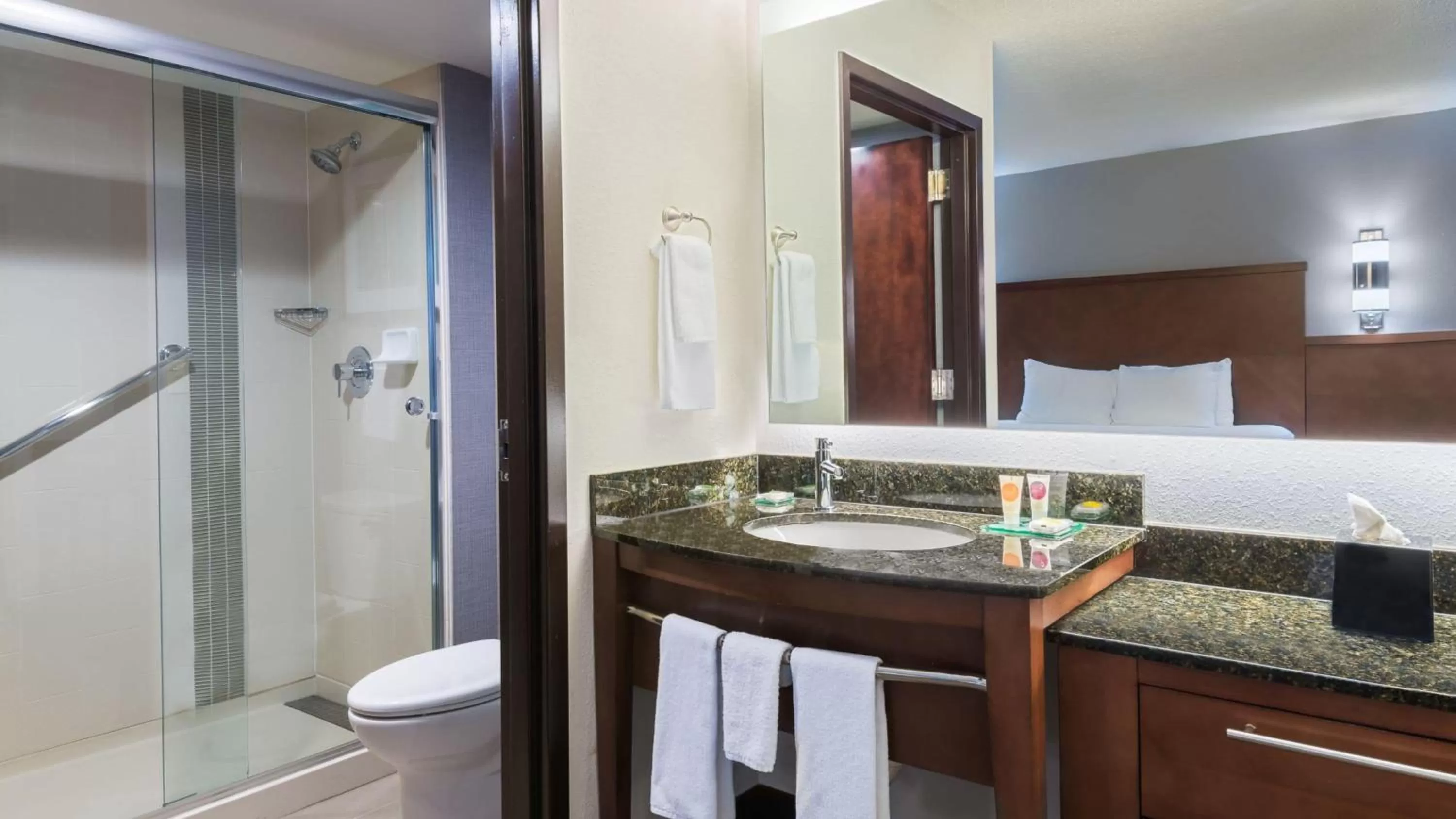 Bathroom in Hyatt Place Boston - Medford