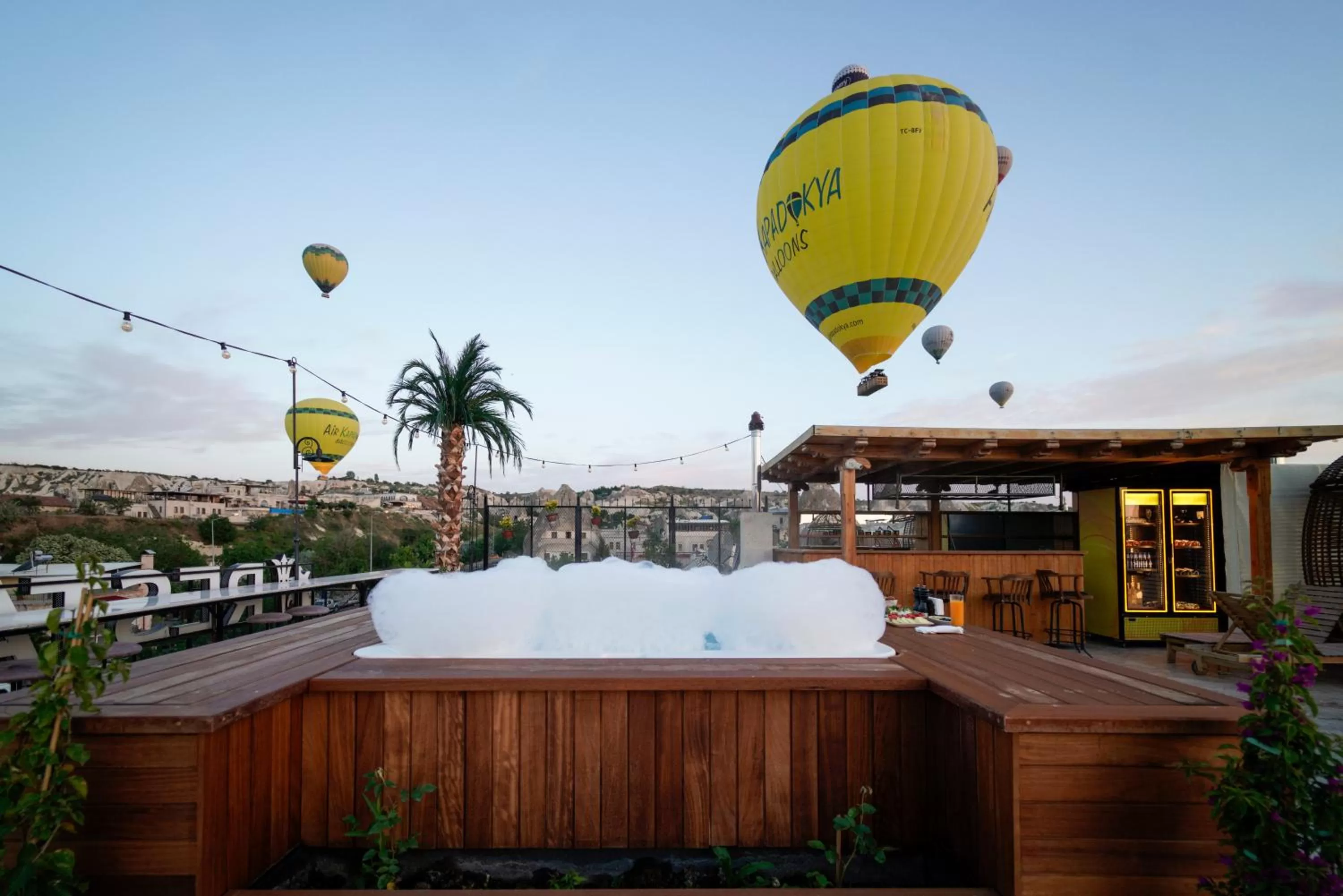 Balcony/Terrace in Cratus Stone Palace