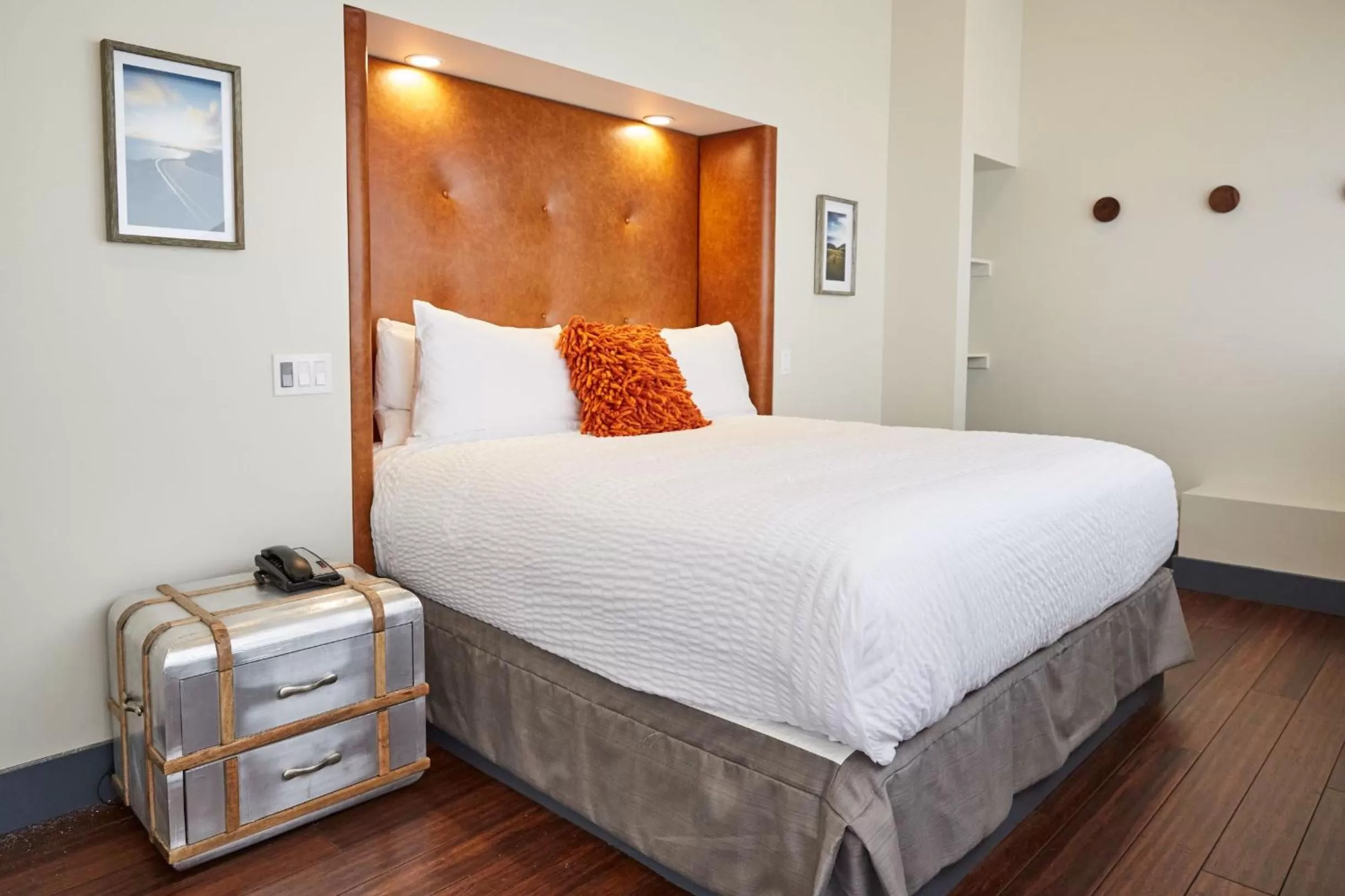 Bed in Olema House at Point Reyes