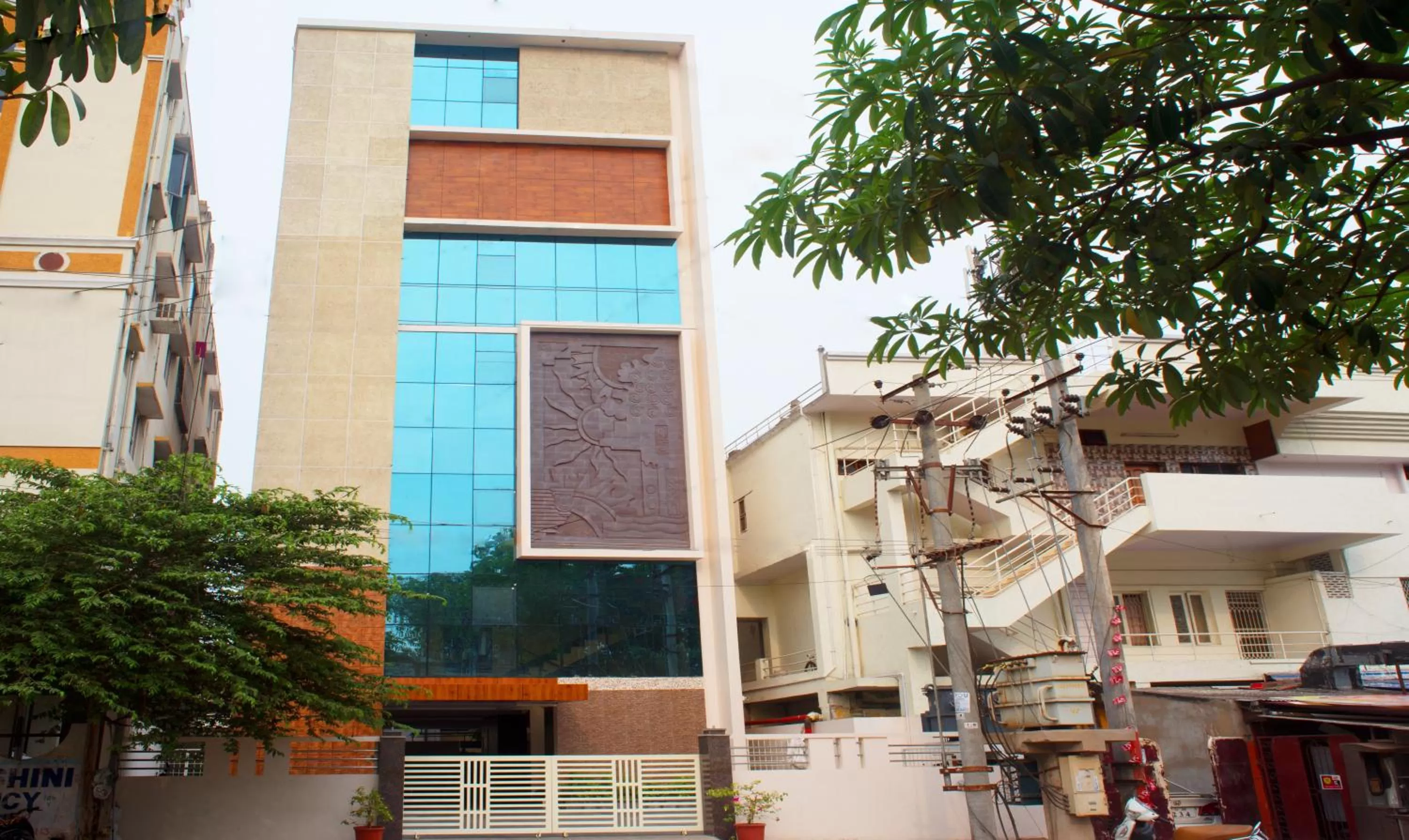 Facade/entrance in Treebo Celeste