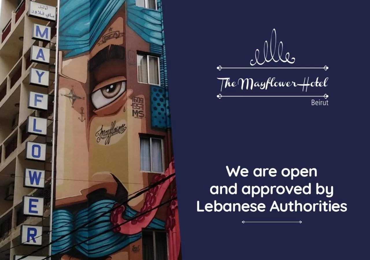 Property logo or sign in The Mayflower Hotel