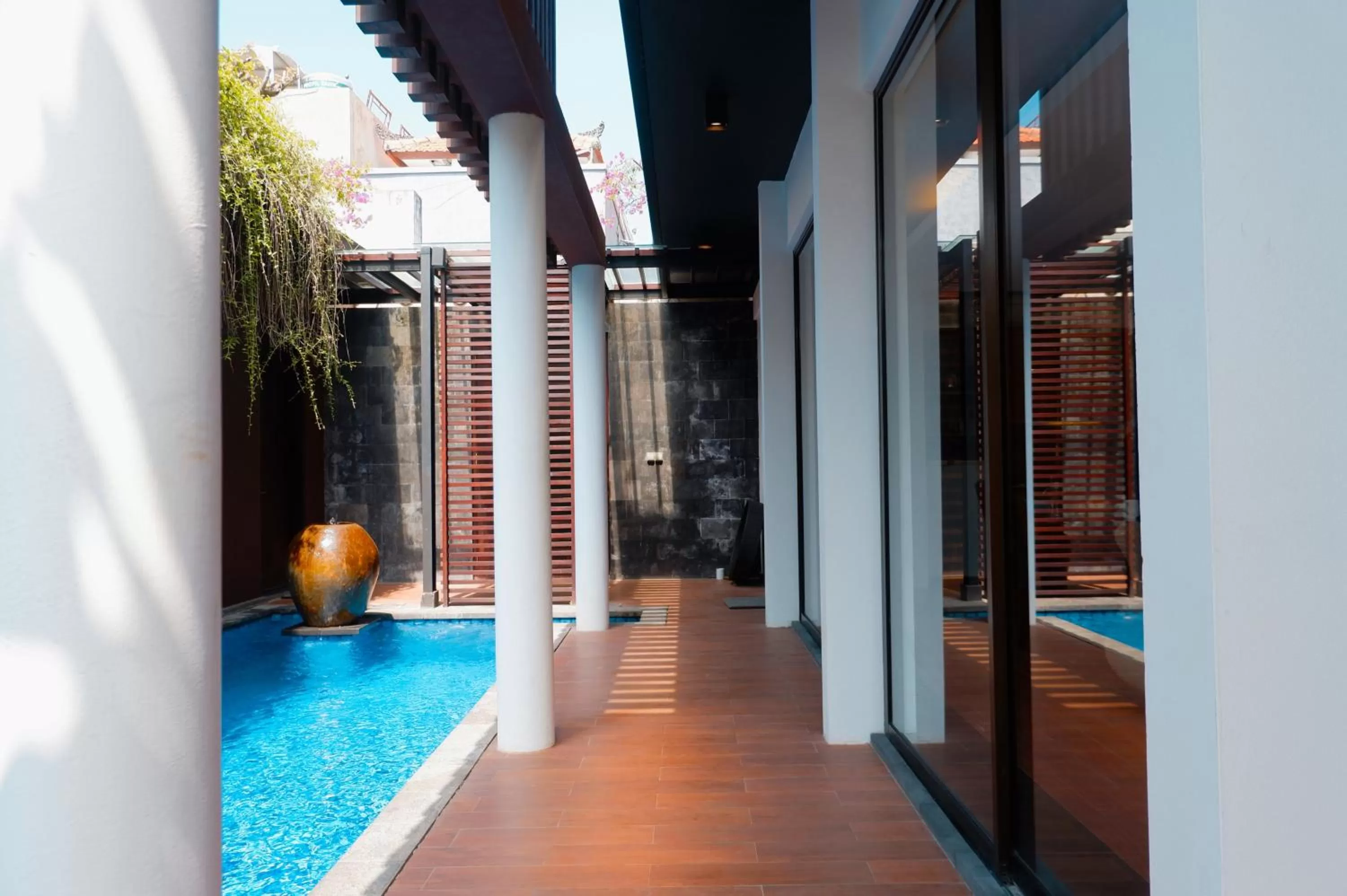 Pool view in Puri Hiromi Boutique Residence