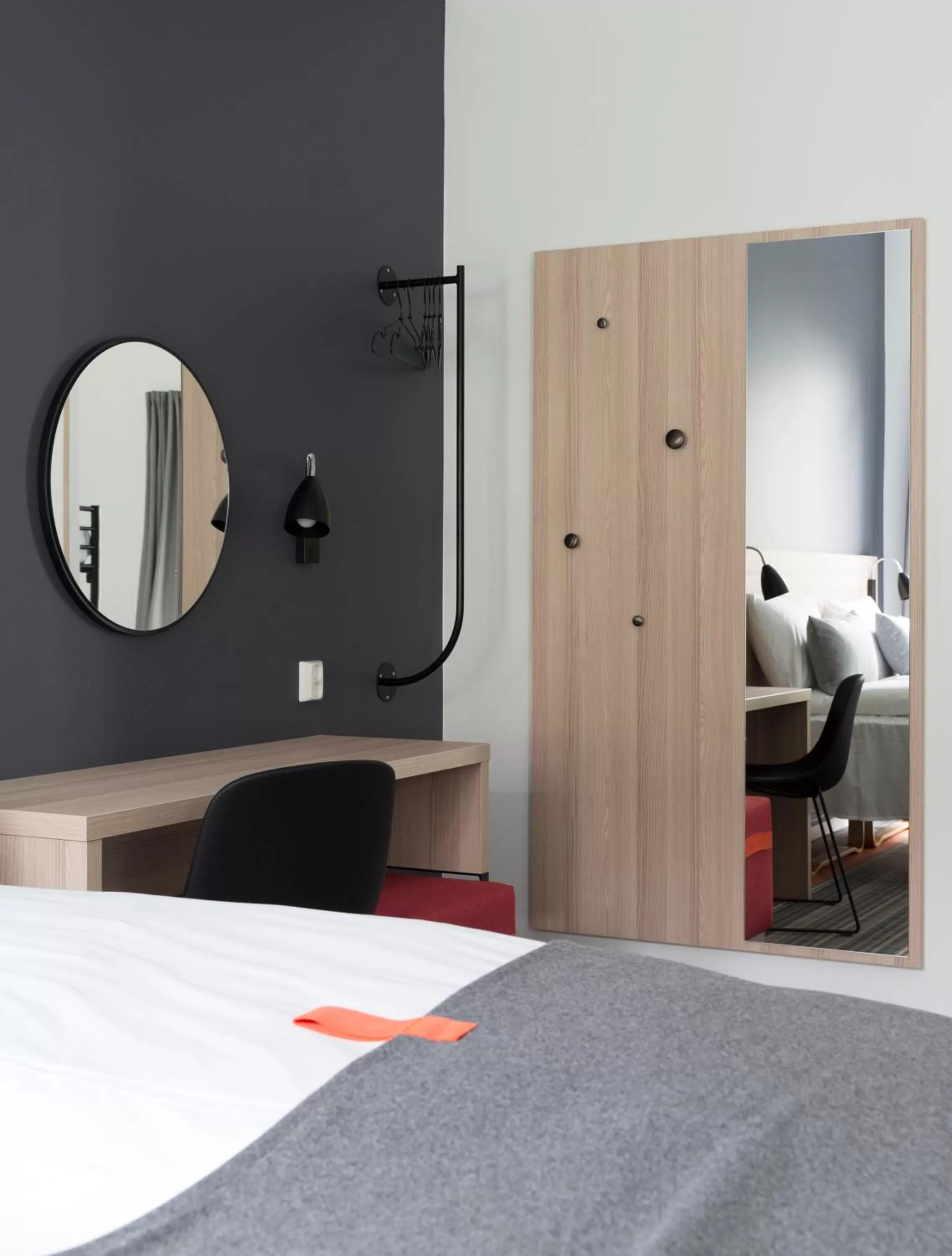 Decorative detail, Bed in Citybox Bergen City