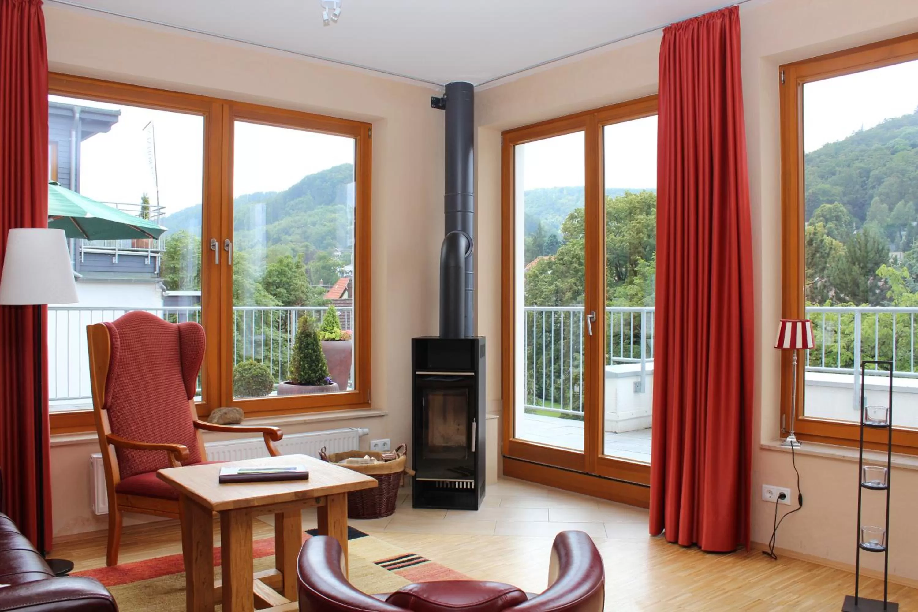 View (from property/room) in Plumbohms ECHT-HARZ-HOTEL