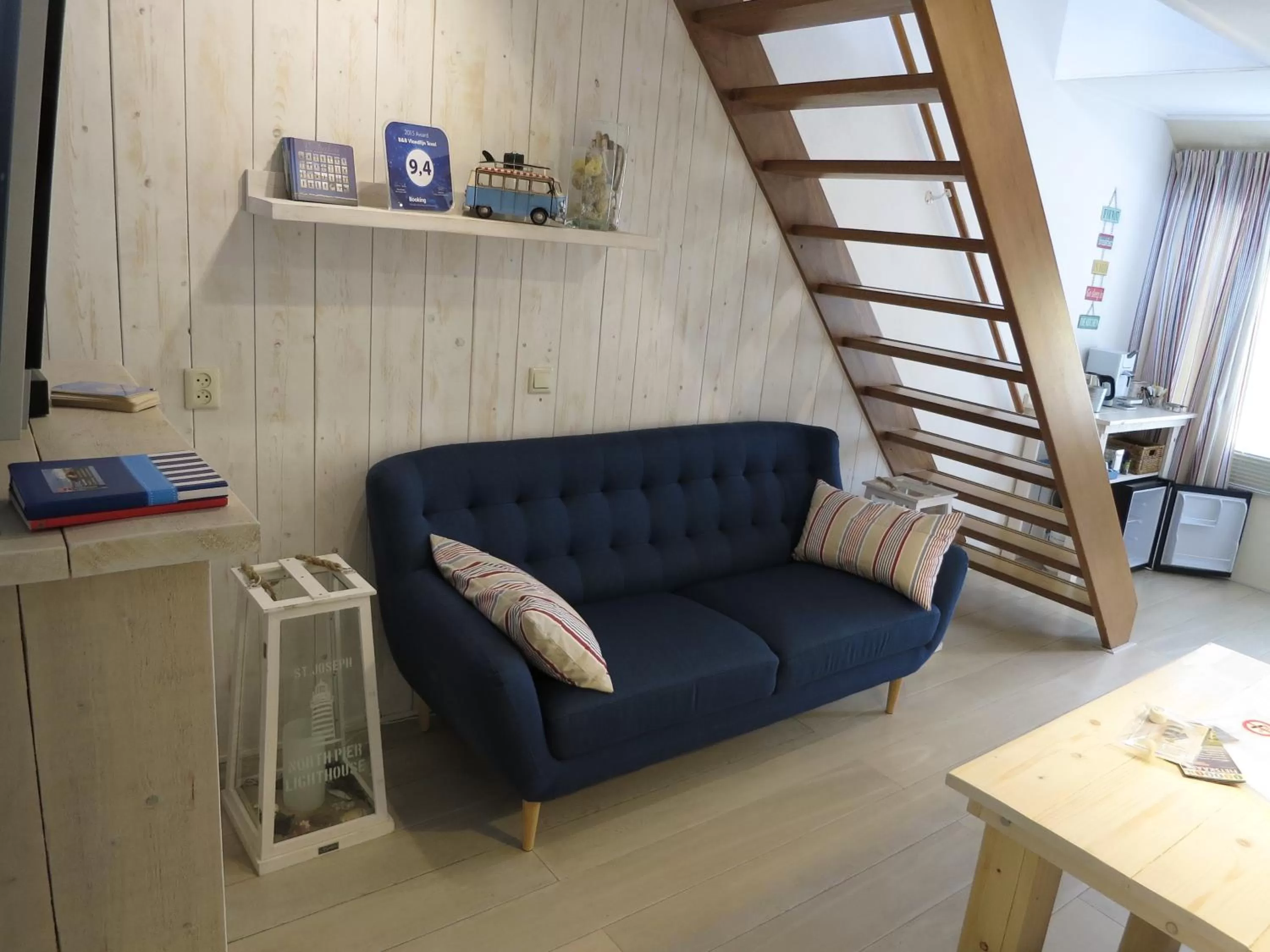 Living room, Seating Area in B&B Vloedlijn Texel