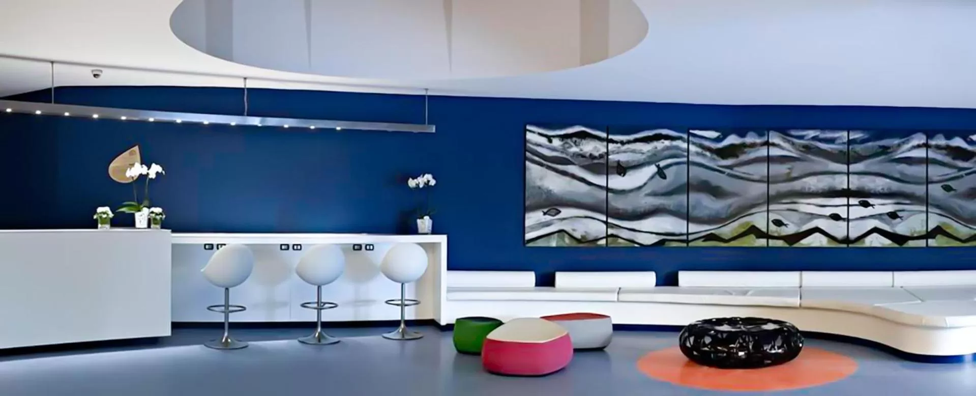 Lobby or reception in Hotel Poseidon