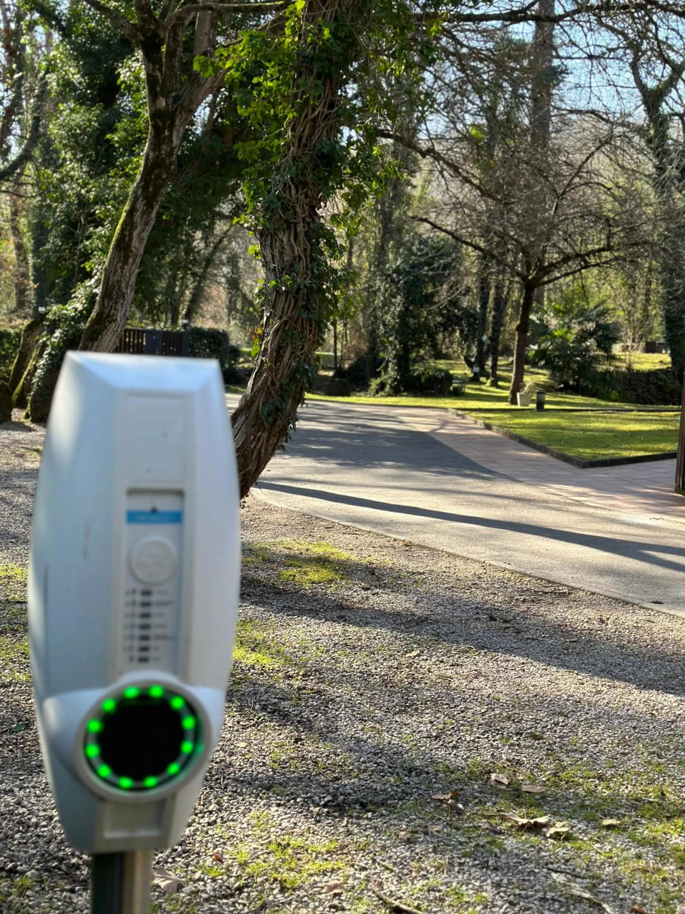 Parking in Hotel Can Blanc