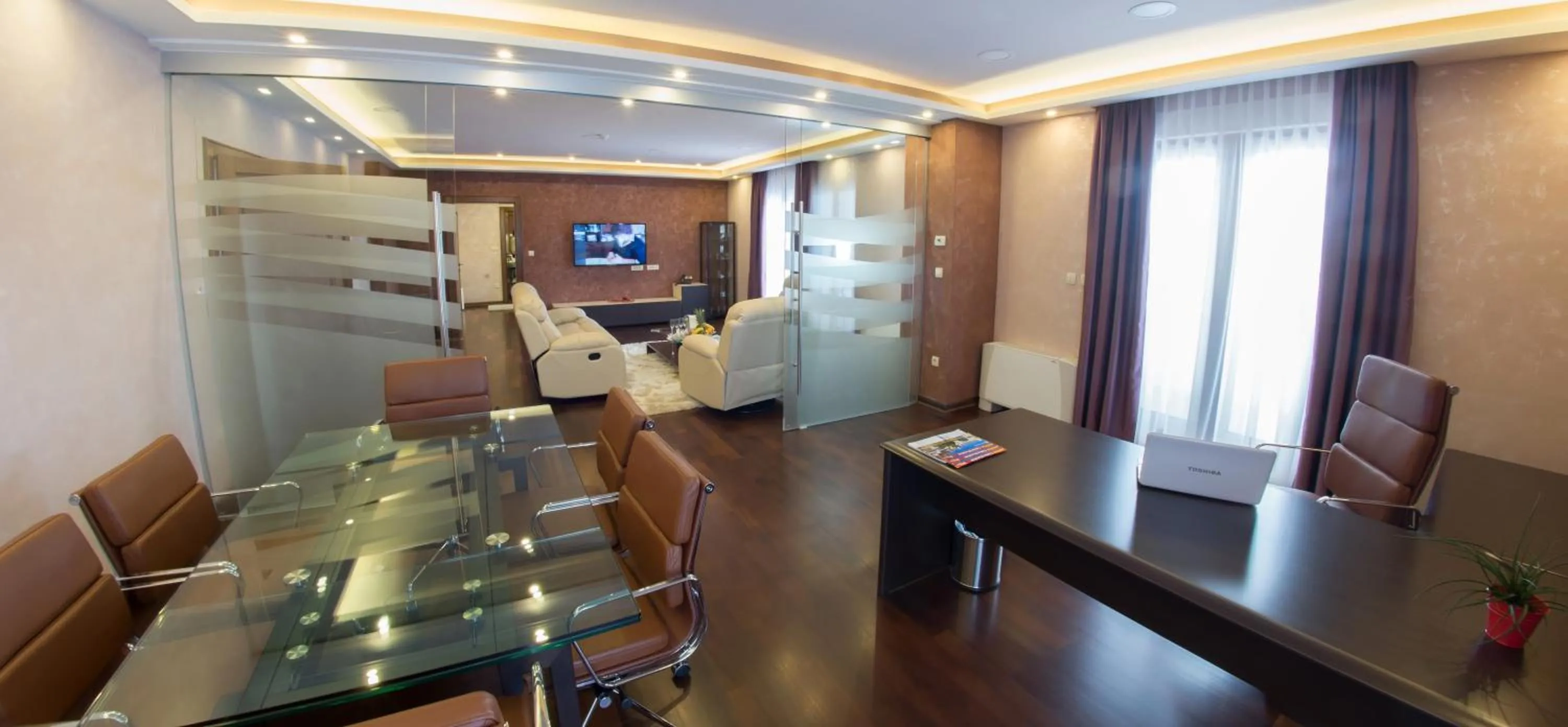 Living room in Hotel Mostar