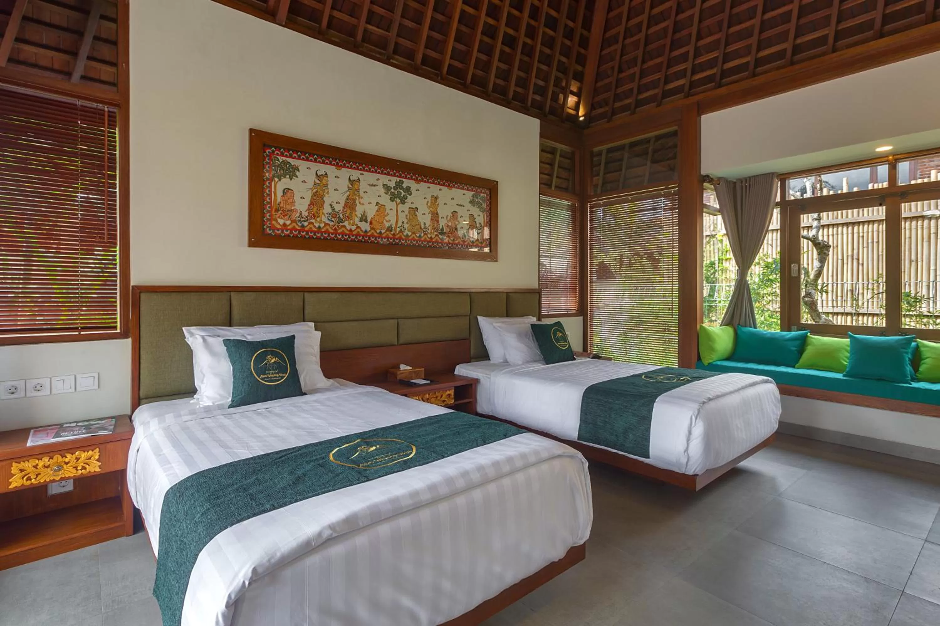 Bed in Alam Wayang Ubud - CHSE Certified