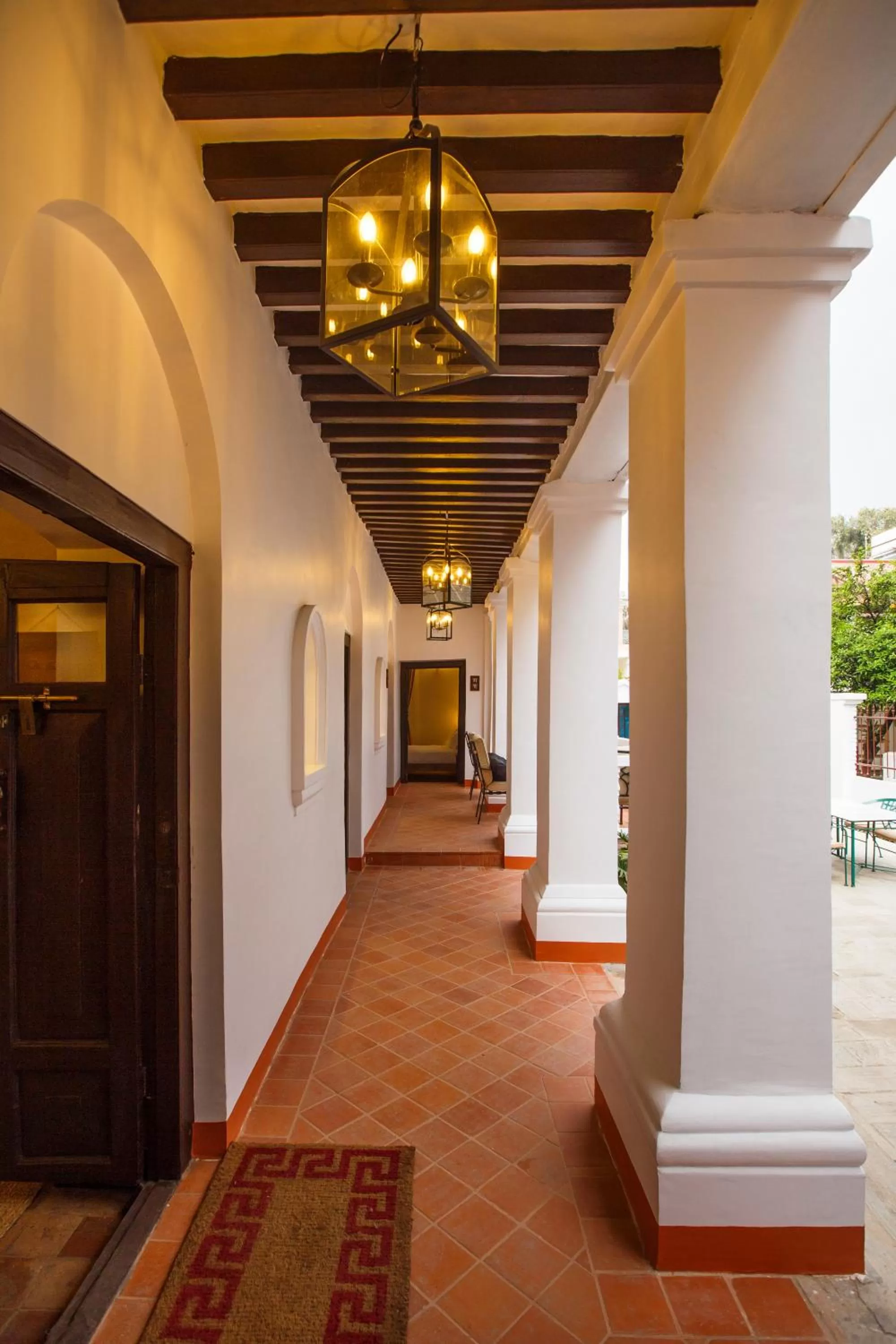 Facade/entrance in Thamel Villa Heritage Hotel