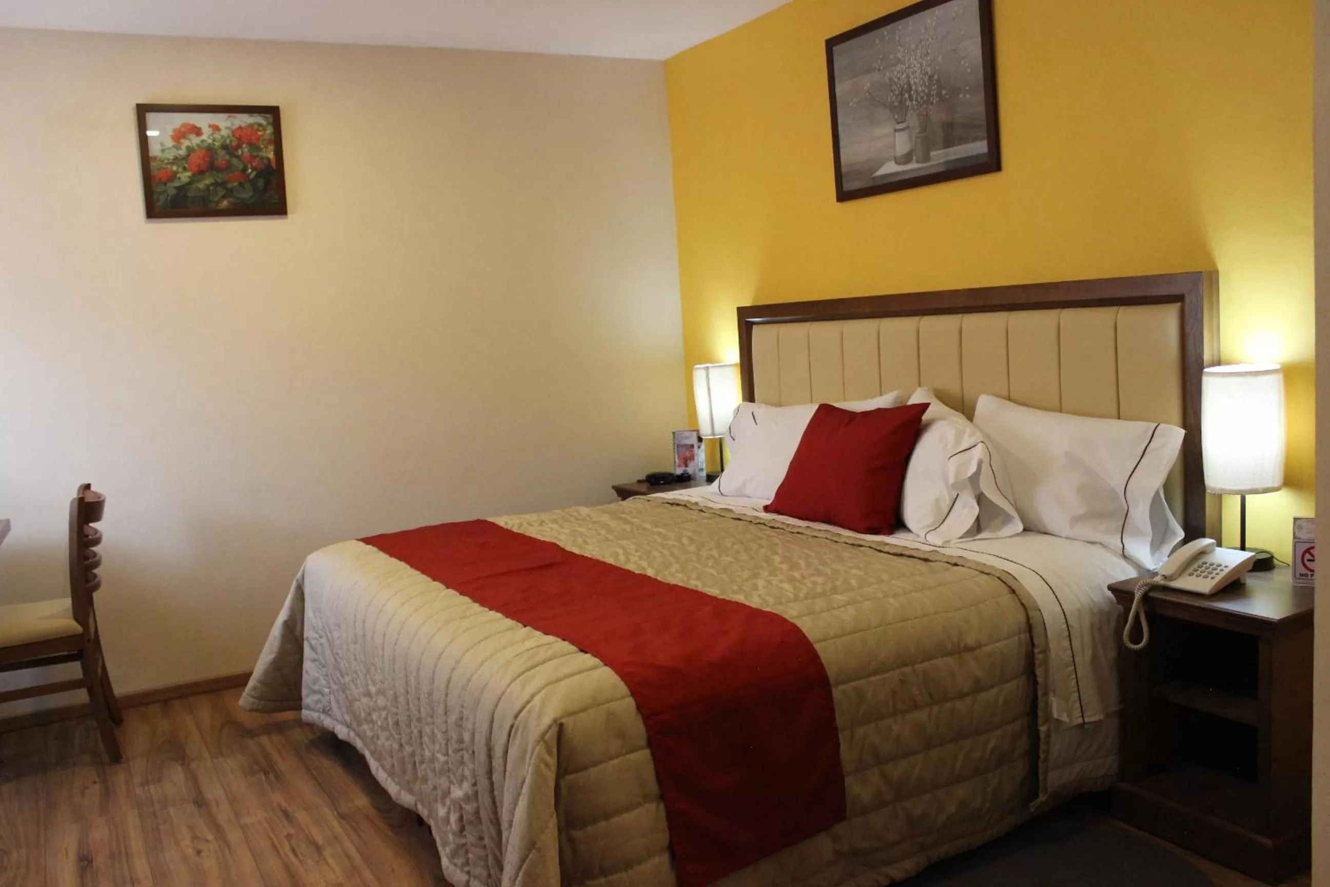 Bed in Hotel JYE by Serranillo, Mineral del Monte Hgo