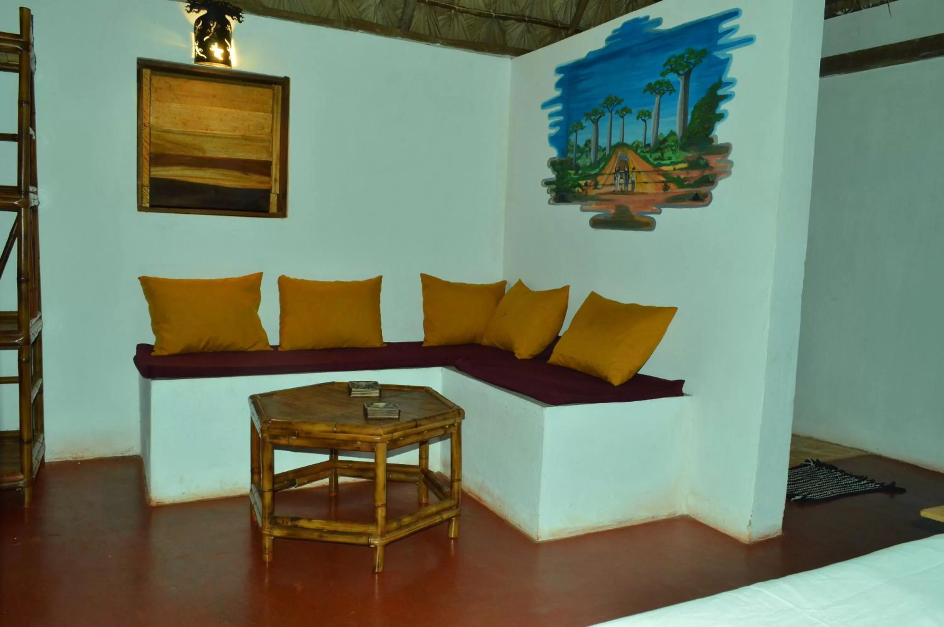 Living room in Le Trou Normand