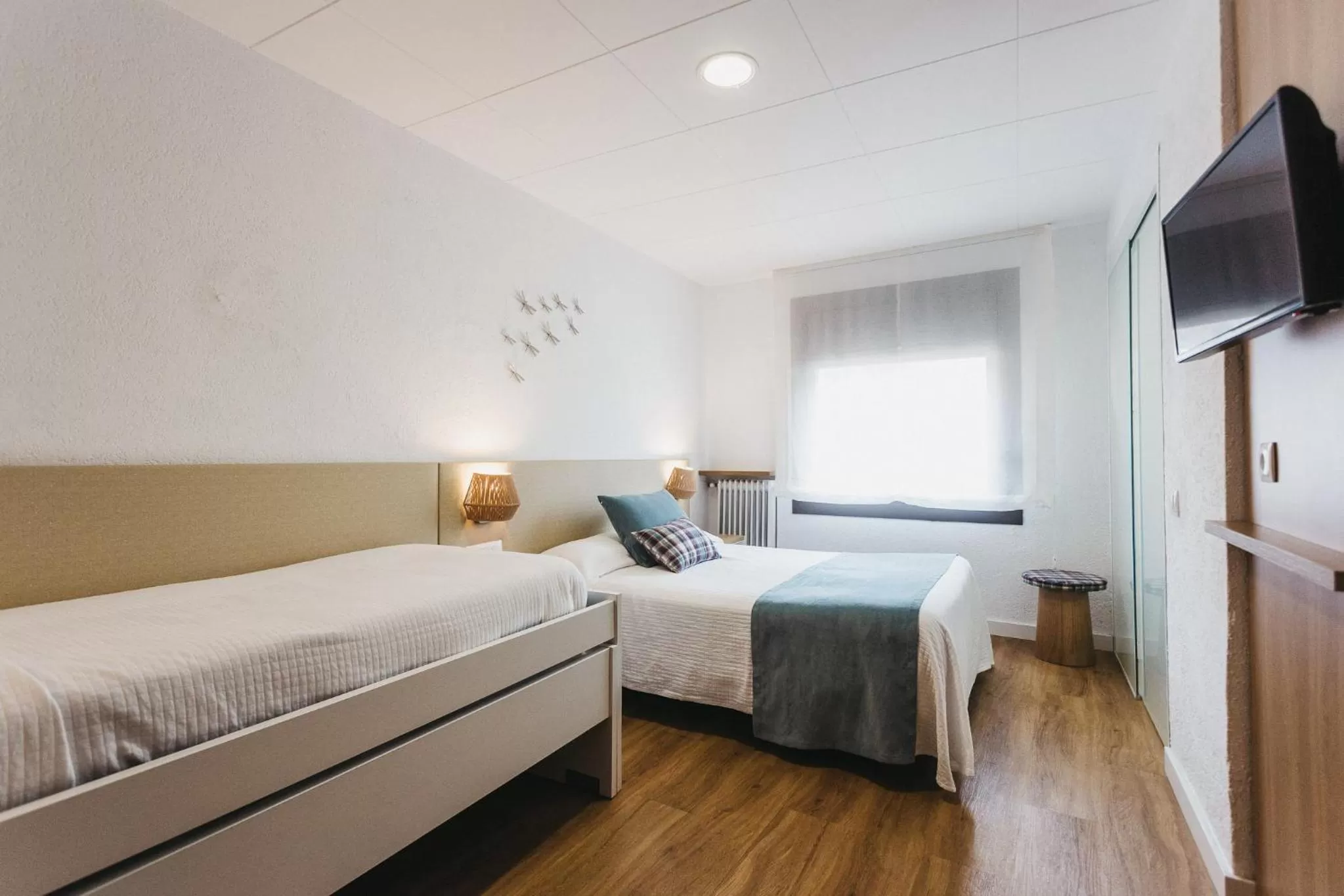 Bedroom, Bed in Hotel Catalunya Ribes de Freser