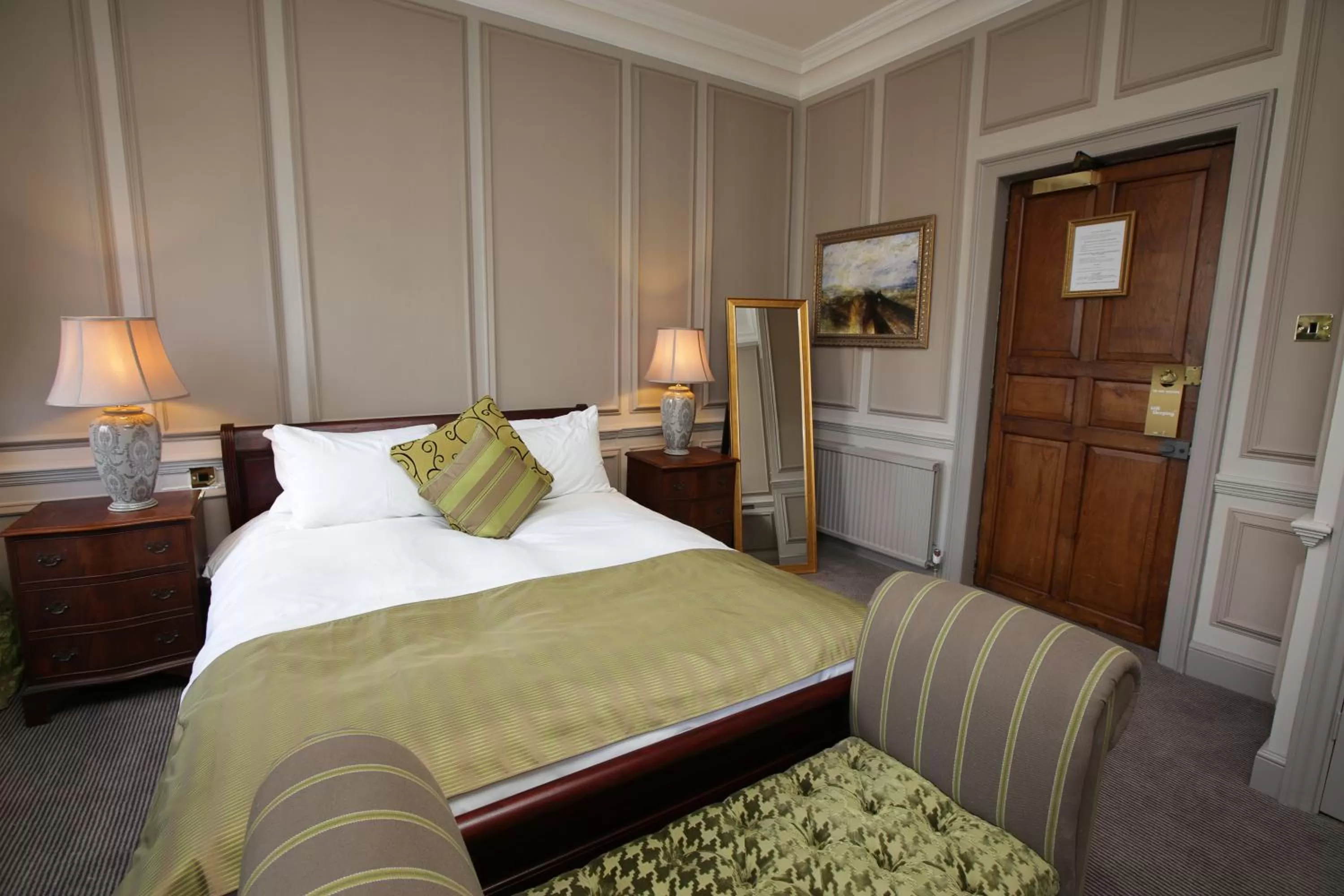 Bedroom, Bed in Rothley Court Hotel by Greene King Inns