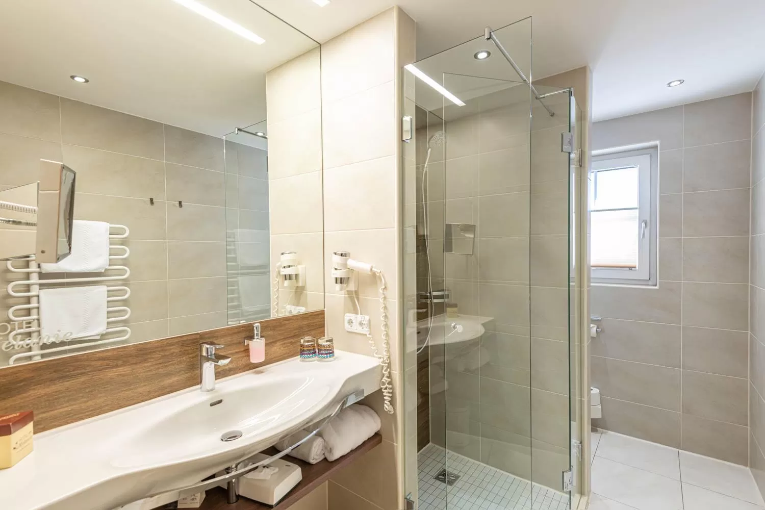 Bathroom in Hotel Garni Melanie