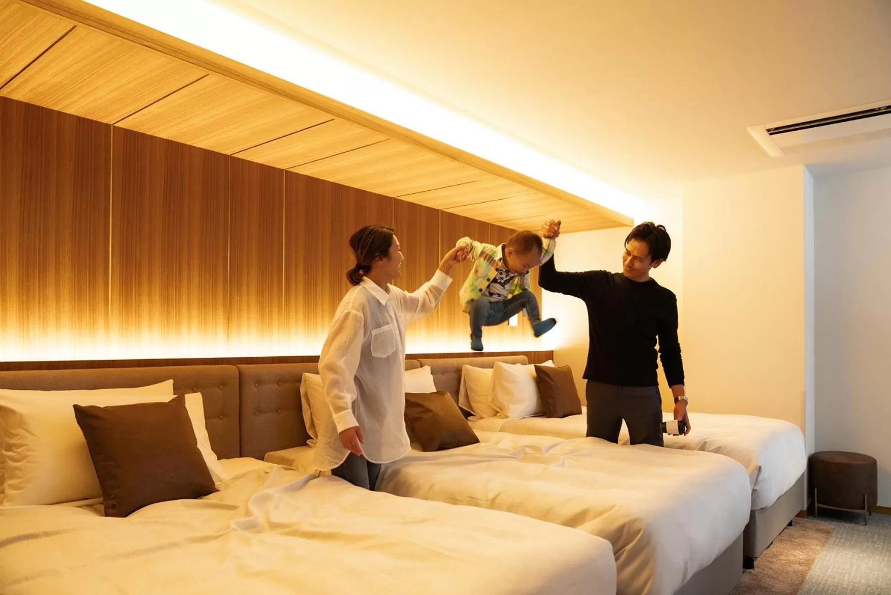 young children, Bed in The OneFive Terrace Fukuoka