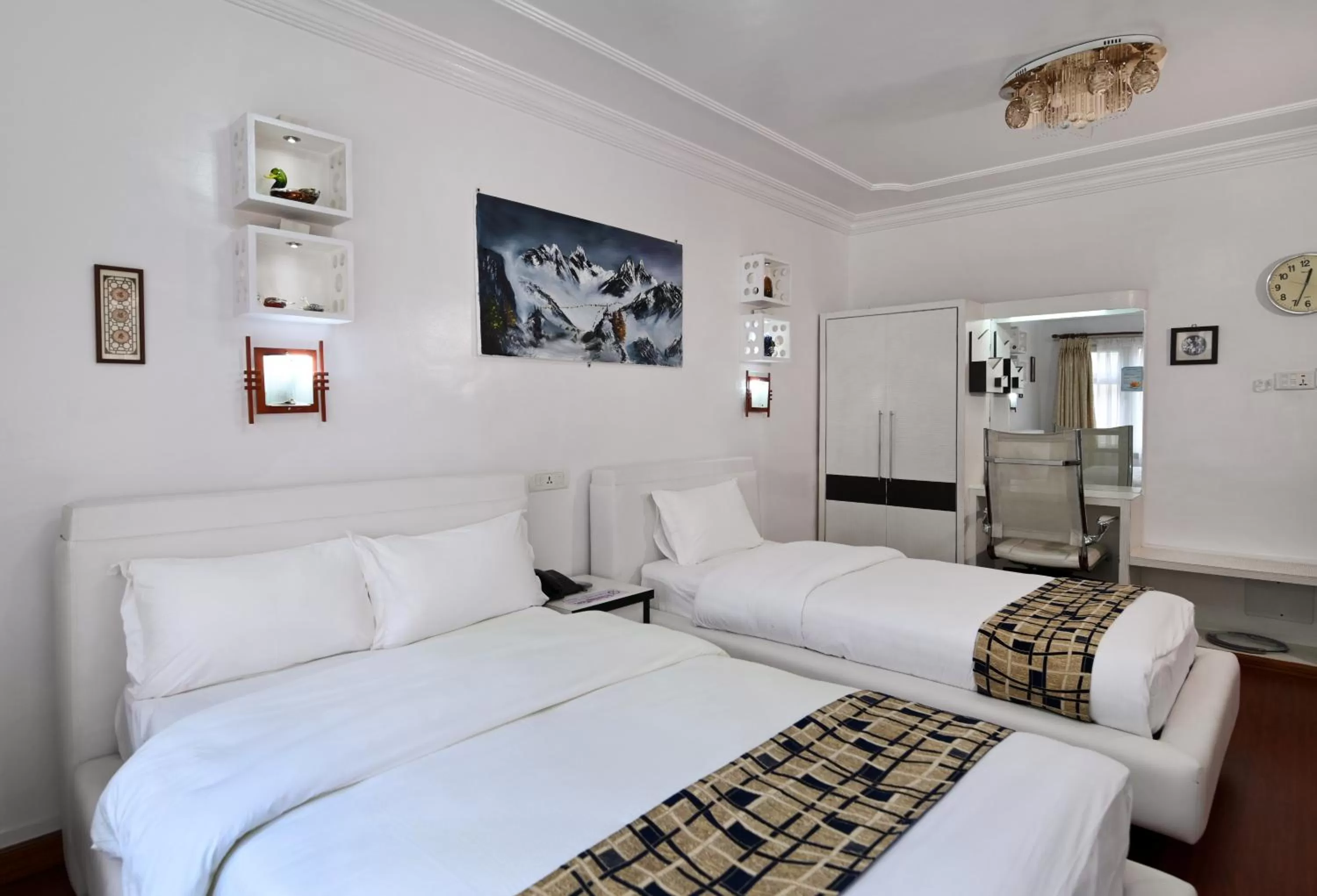 Bedroom, Bed in Hotel M Square Pvt.Ltd