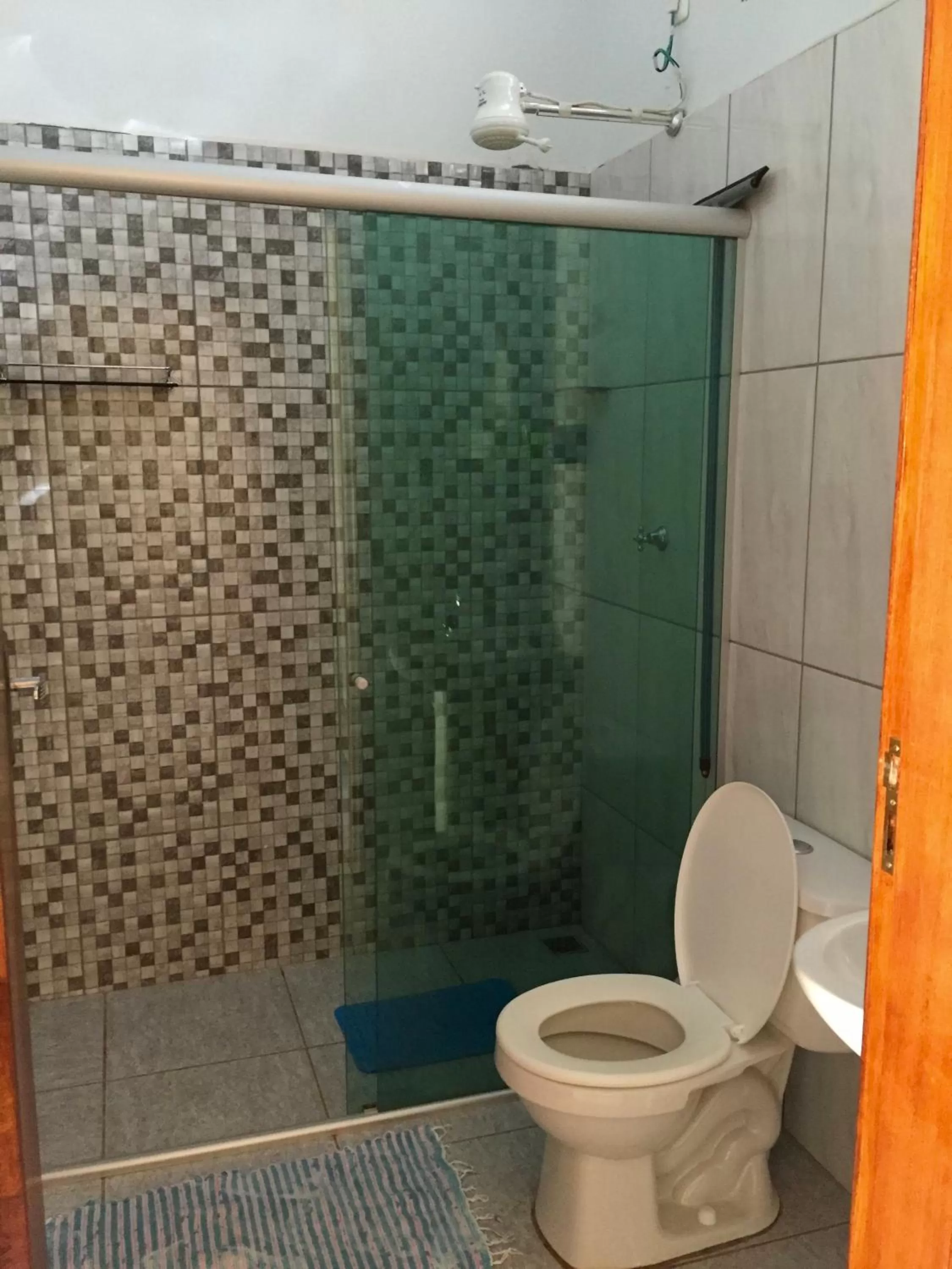 Bathroom in Pousada Corazao Sagradao