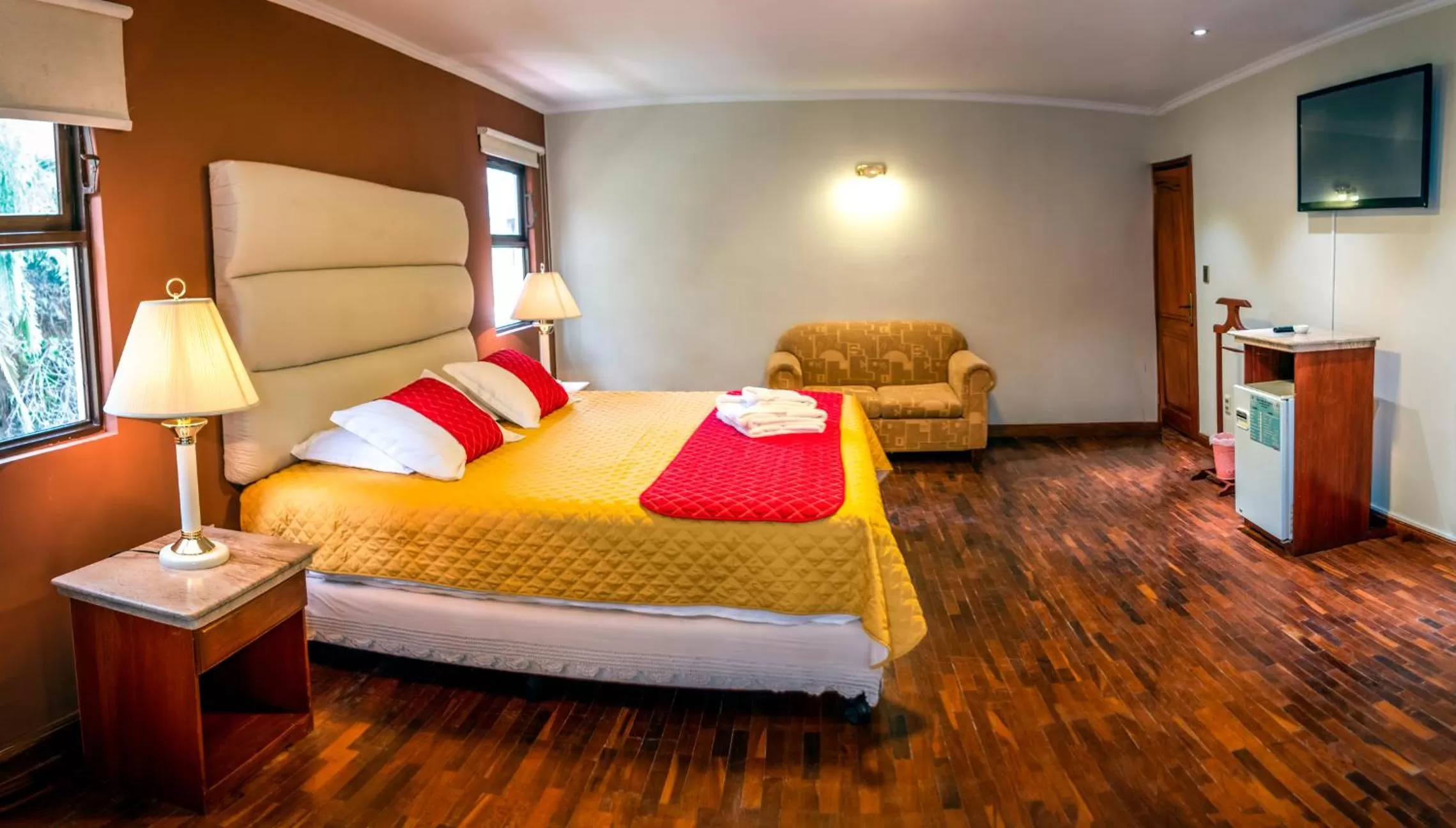 Bed in Hotel Los Ceibos