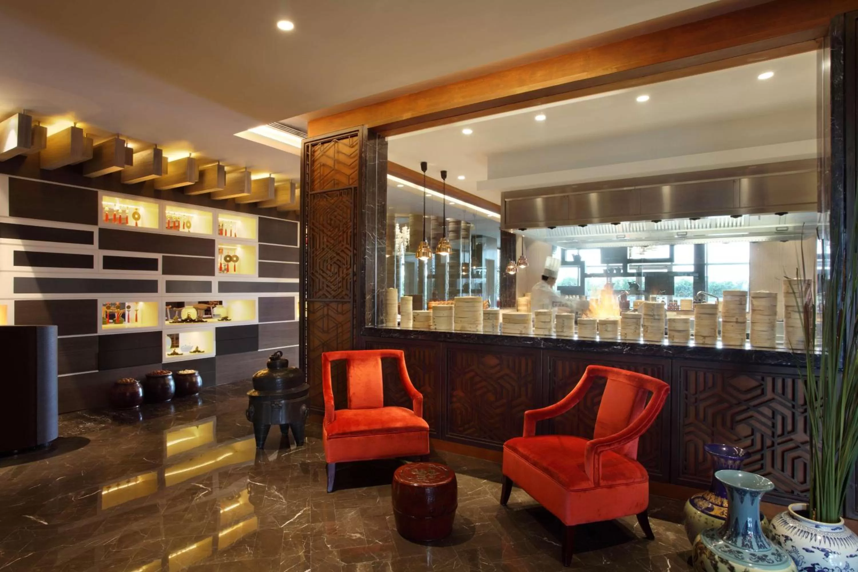 Restaurant/places to eat in Hyatt Regency Ahmedabad