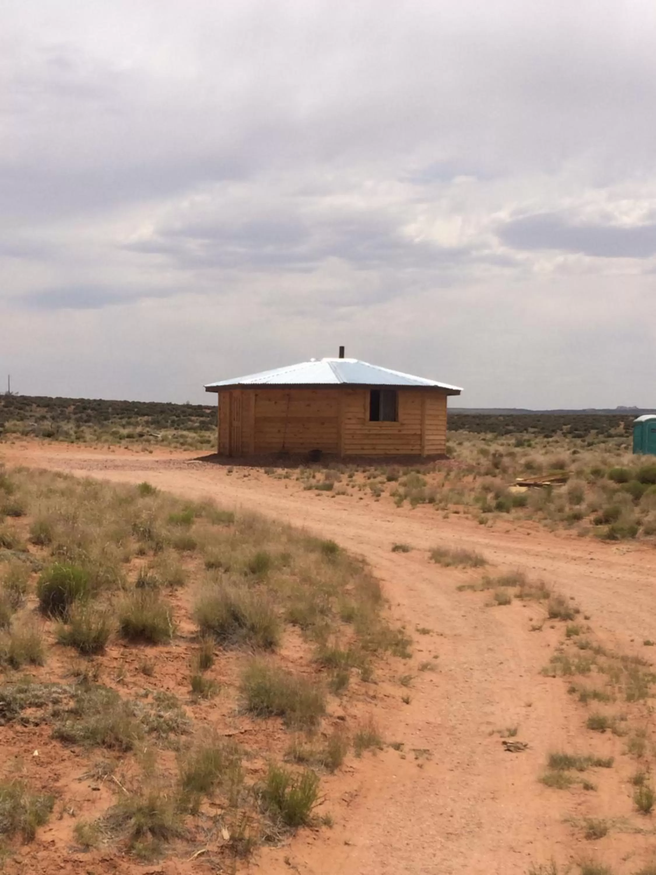 Facade/entrance in Shash Dine' EcoRetreat