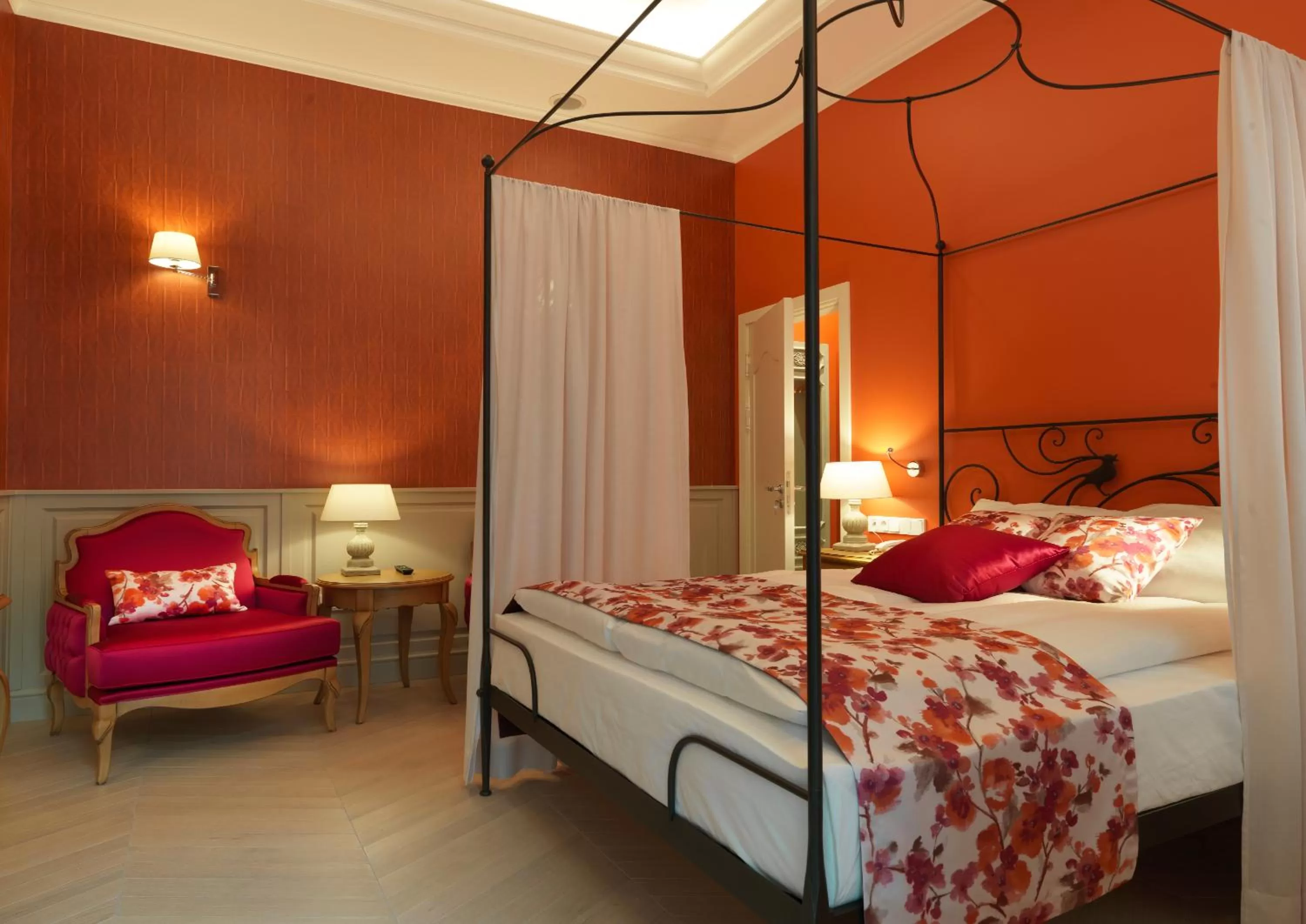 Bed in Relais Le Chevalier