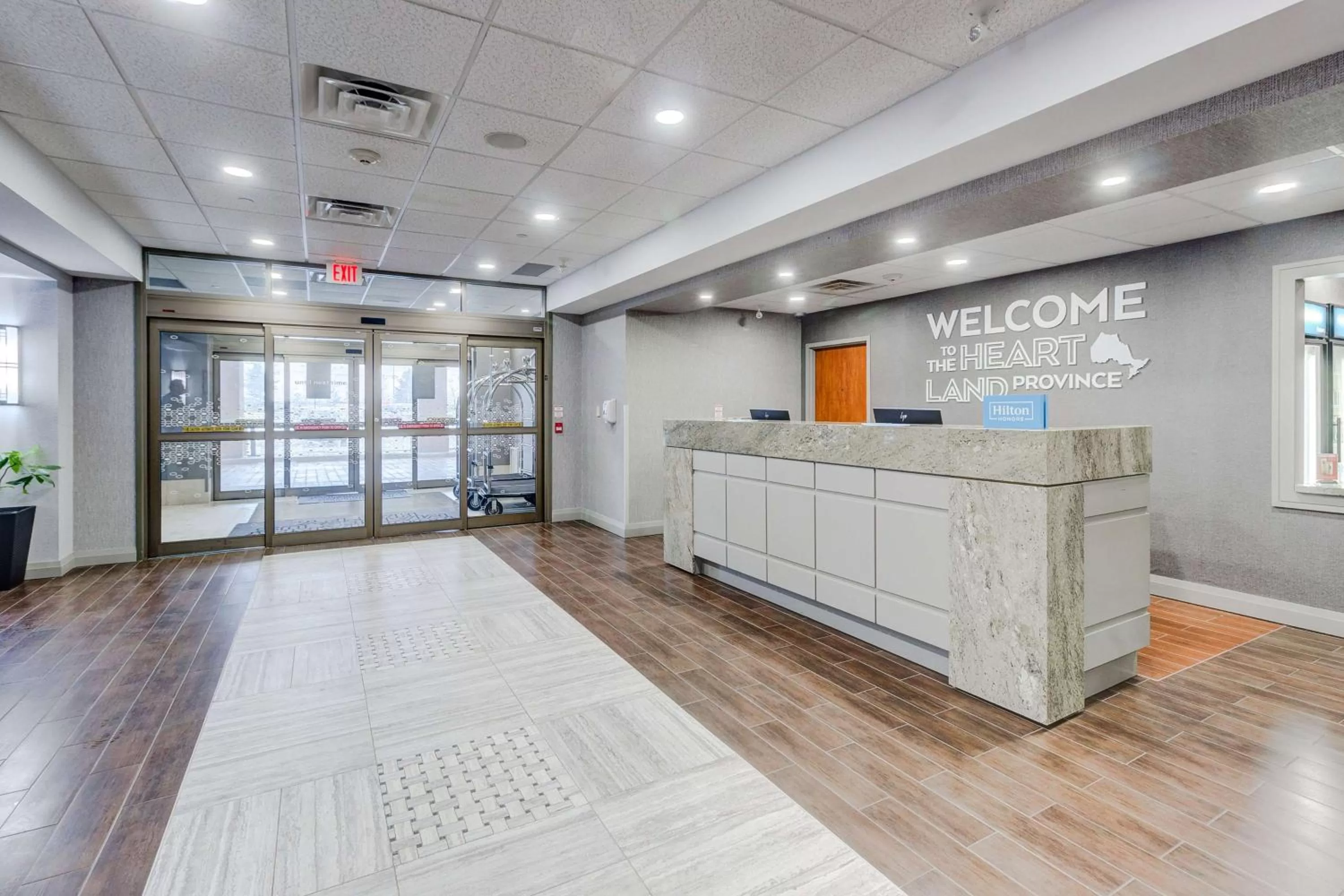Lobby or reception in Hampton Inn & Suites by Hilton Brantford