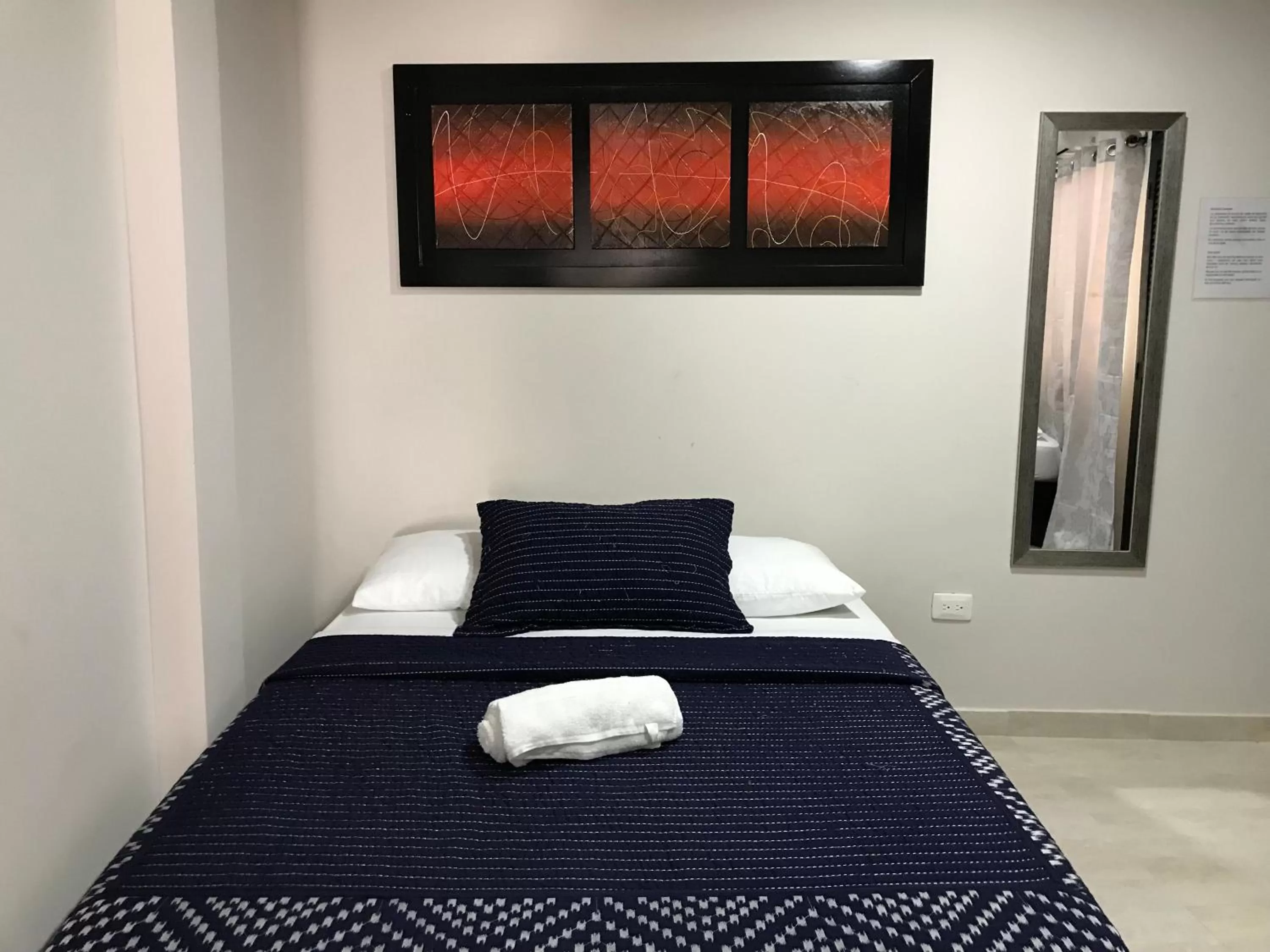 Bed in Caribbean Island Hotel Piso 2