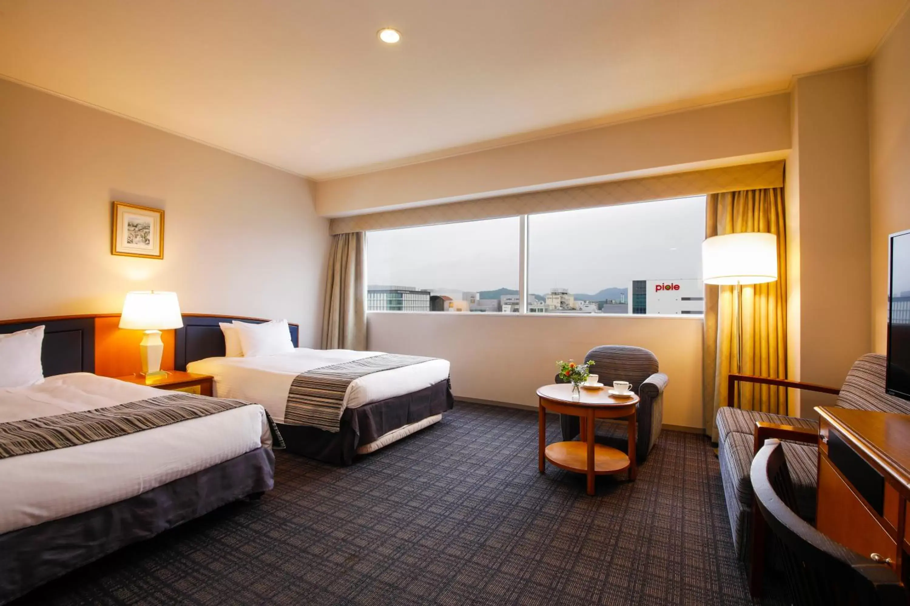 Large Twin Room - single occupancy in Hotel Nikko Himeji Large Twin Room - single occupancy in Hotel Nikko Himeji