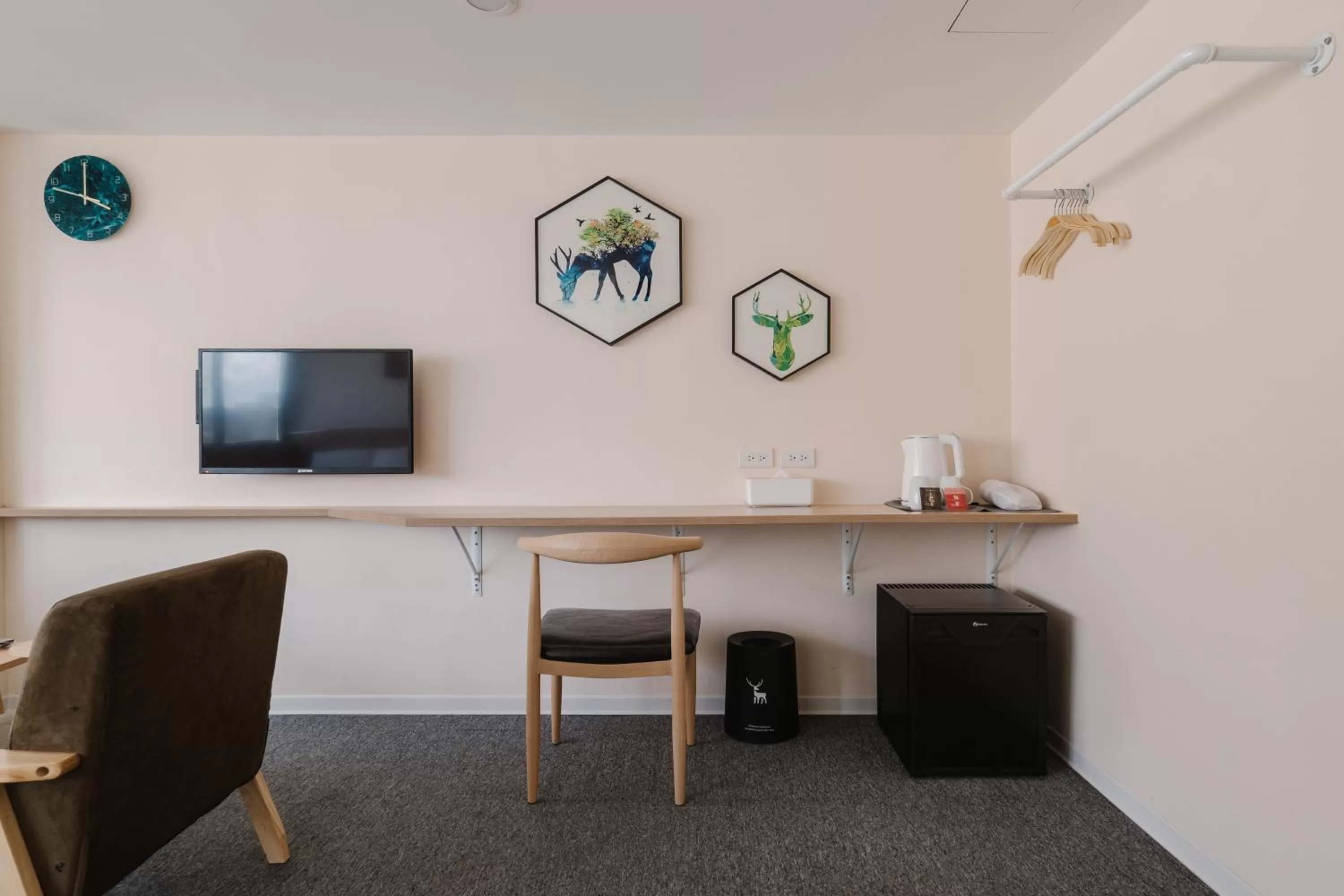 Decorative detail in Hotel attic