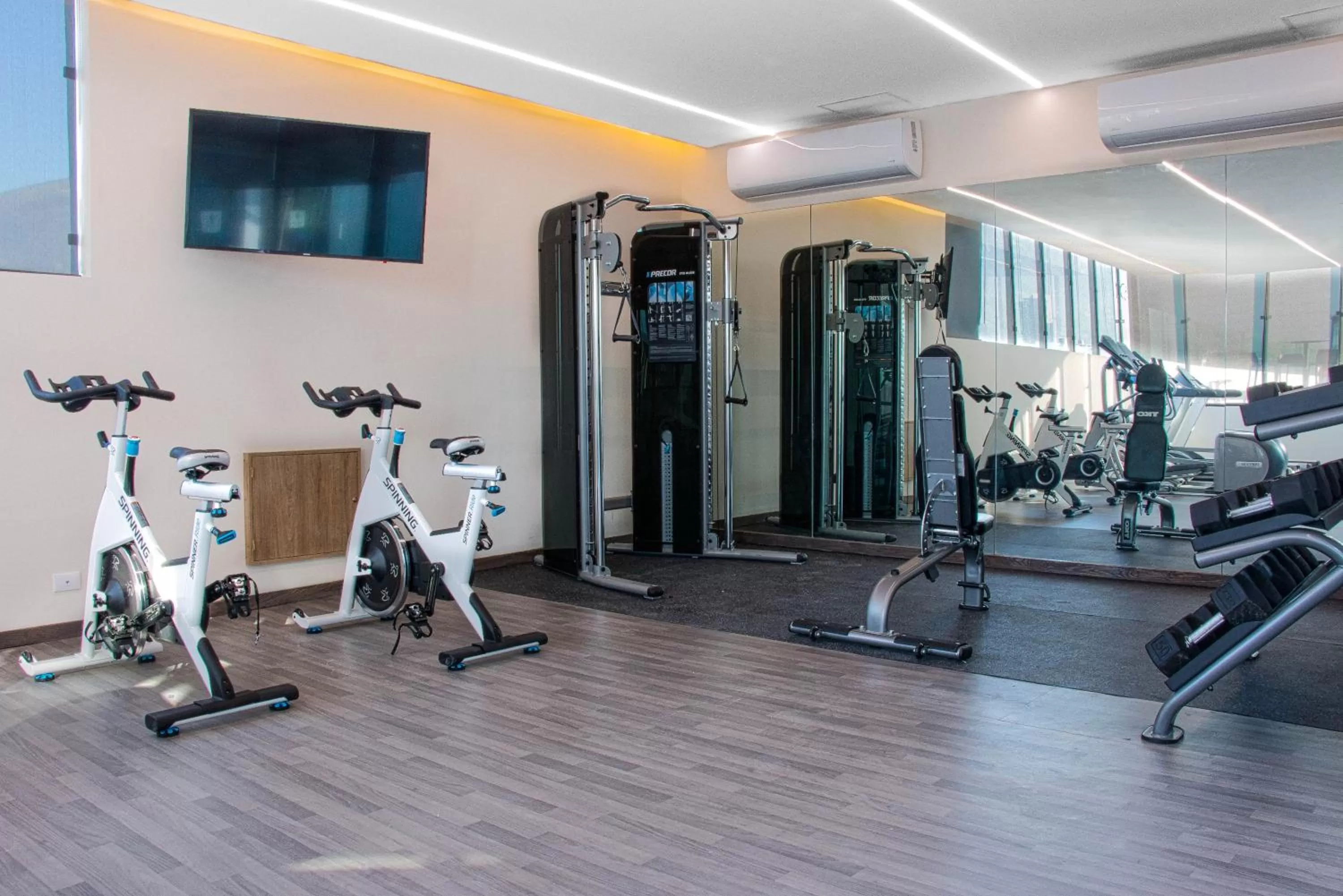Fitness centre/facilities in Radisson Hotel Monterrey San Jeronimo