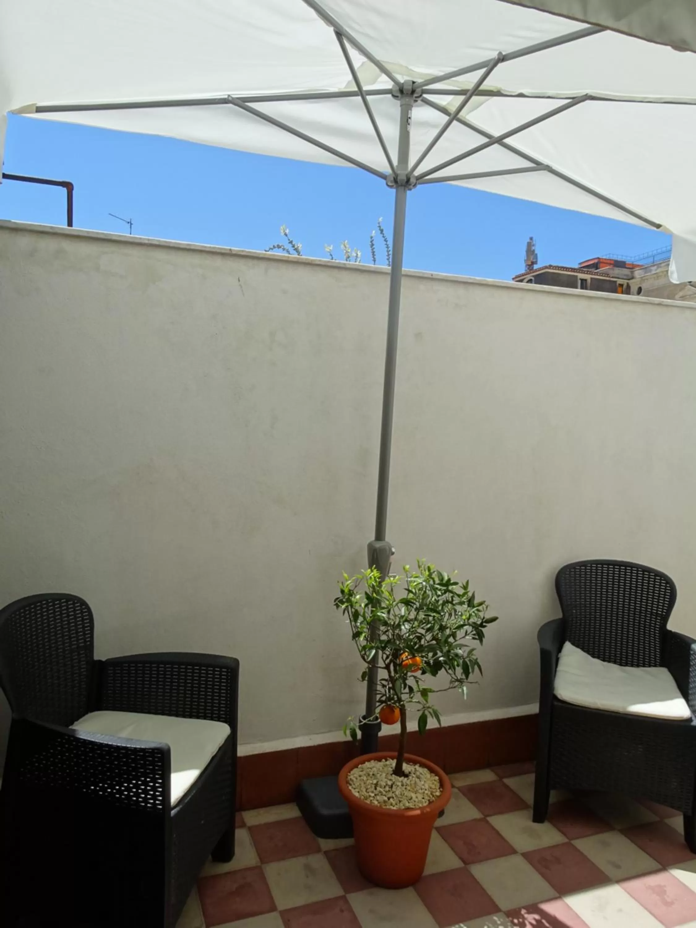 Patio in B&B Sogno Etneo