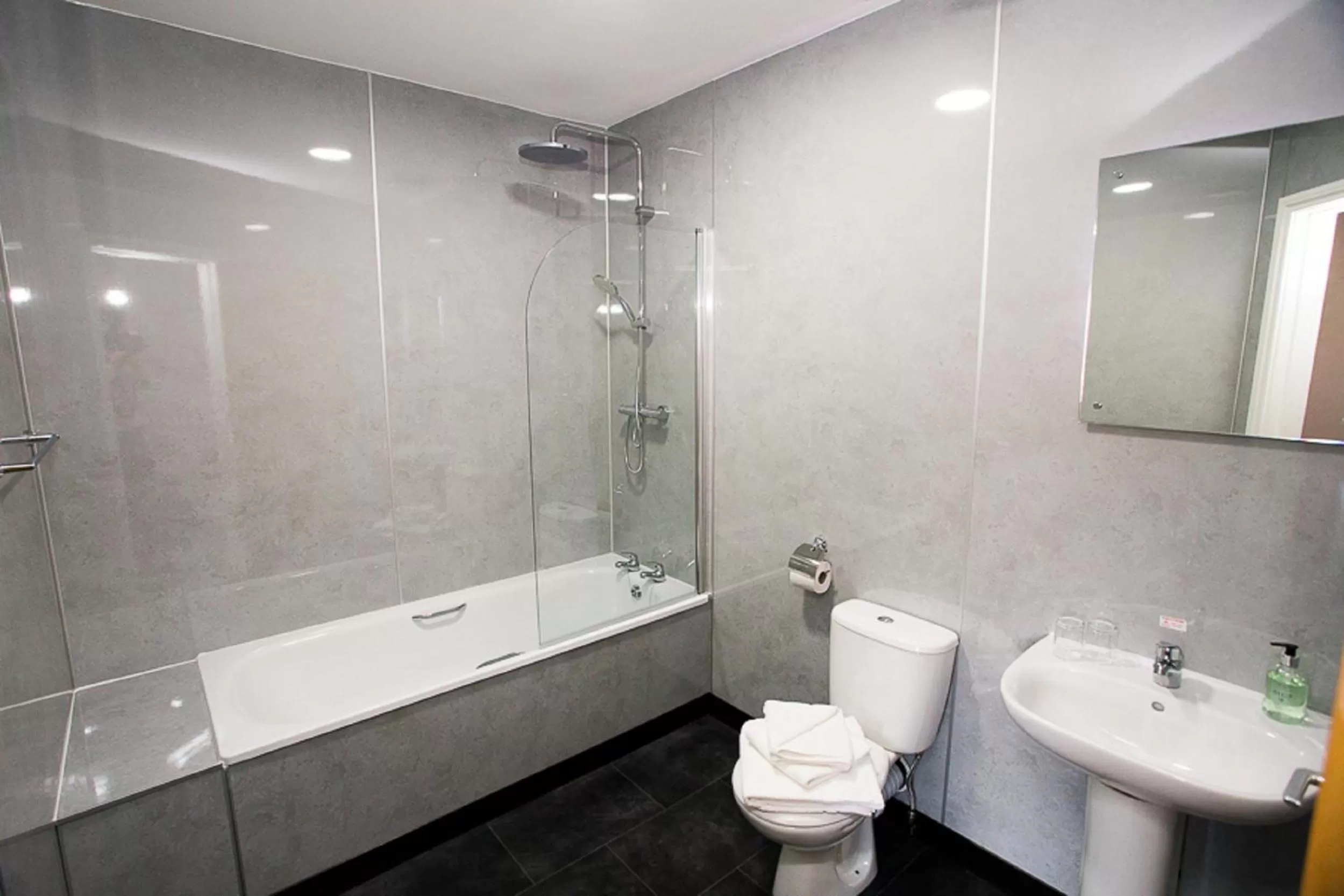 Bathroom in Yarnfield Park Training And Conference Centre