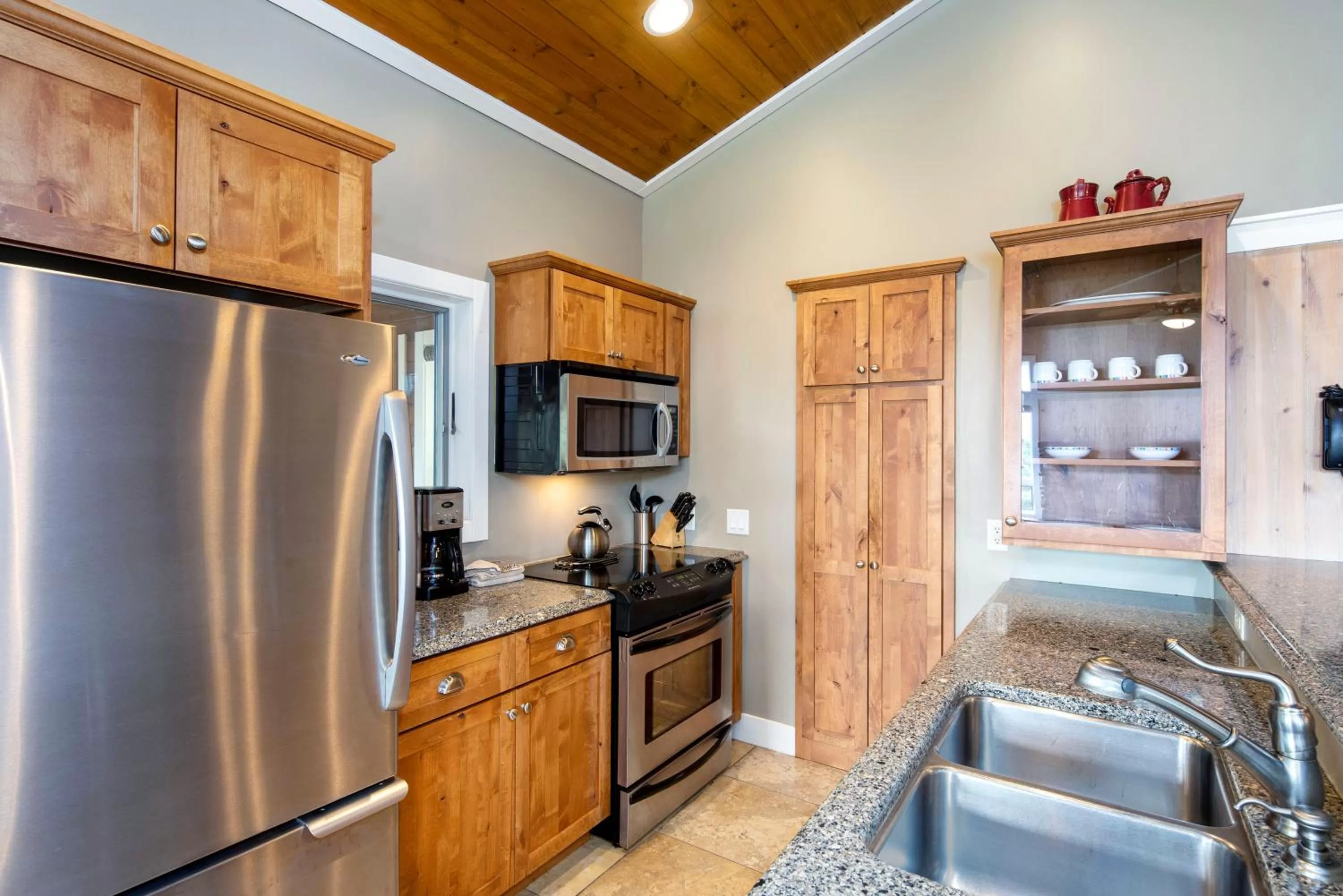 kitchen in Larsmont Cottages